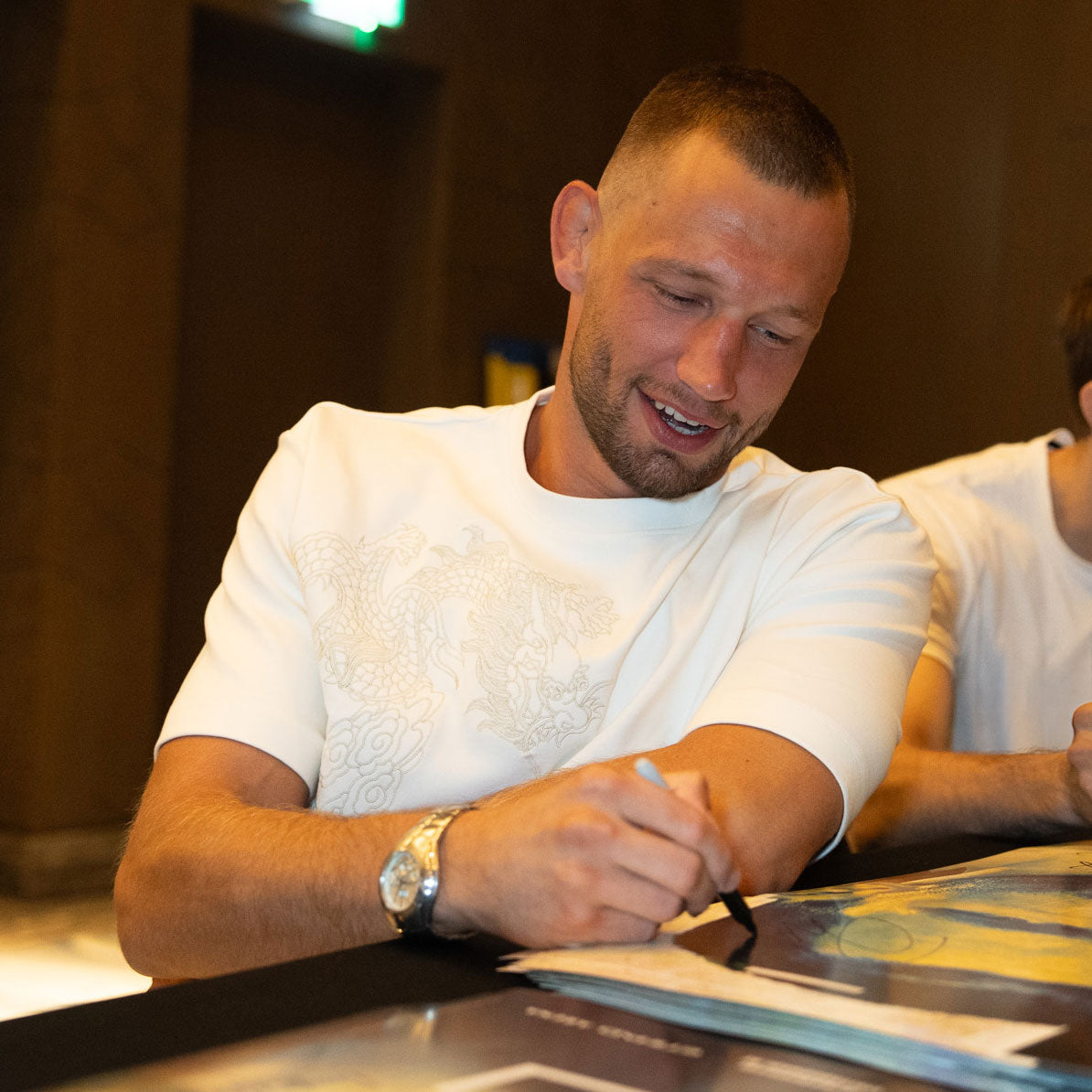 UFC Fight Night: Whittaker vs de Ridder Autographed Event Poster First Edition