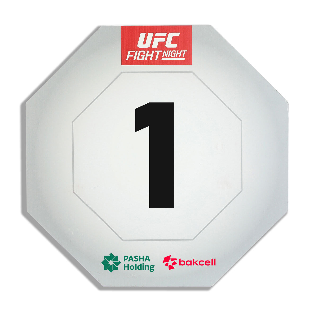 UFC Fight Night: Hill vs Rountree Jr Event Used Round Card One