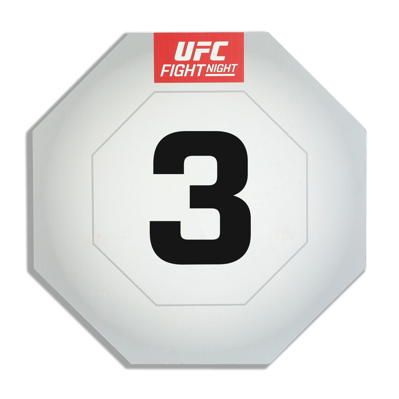 UFC Fight Night: de Ridder vs Allen Event Used Round Card Three
