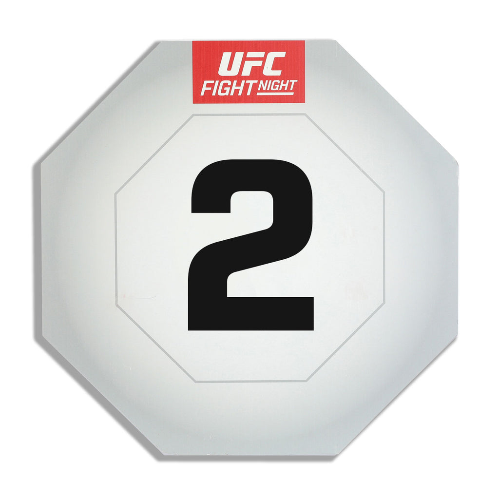 UFC Fight Night: Whittaker vs De Ridder Event Used Round Two Card