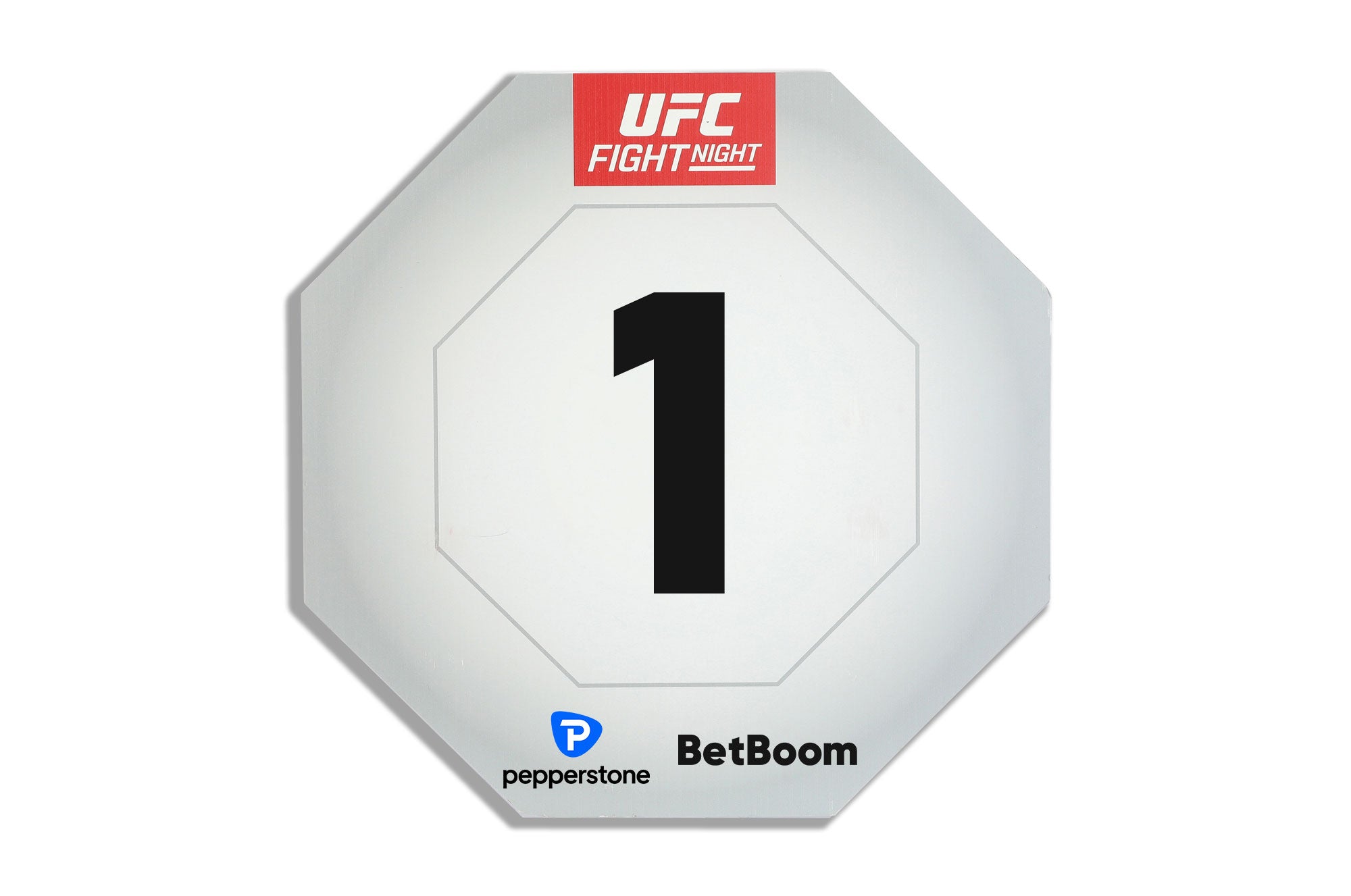 UFC Fight Night: Moreno vs Erceg Event Used Round One Card
