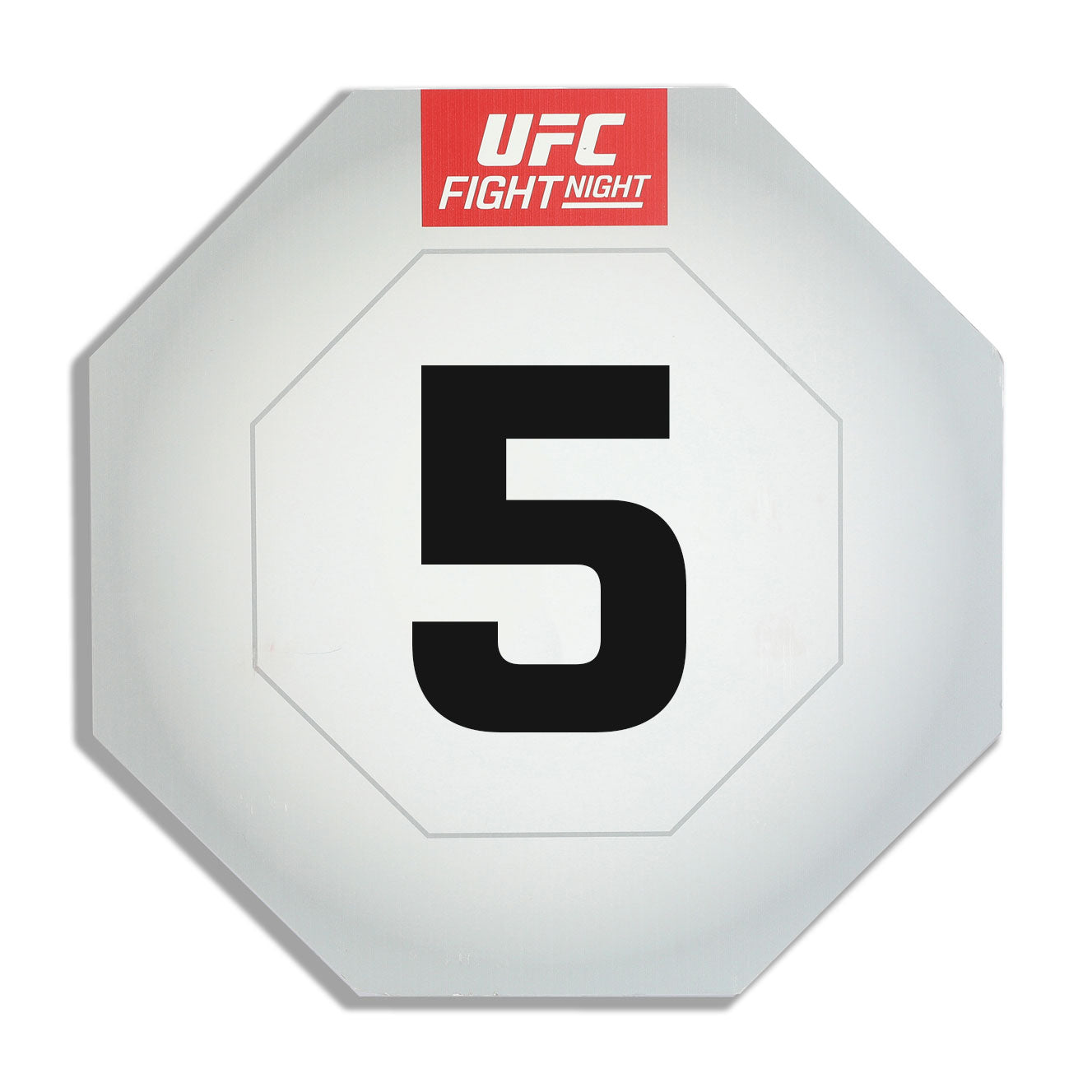 UFC Fight Night: Lewis vs Teixeira Event Used Round Five Card