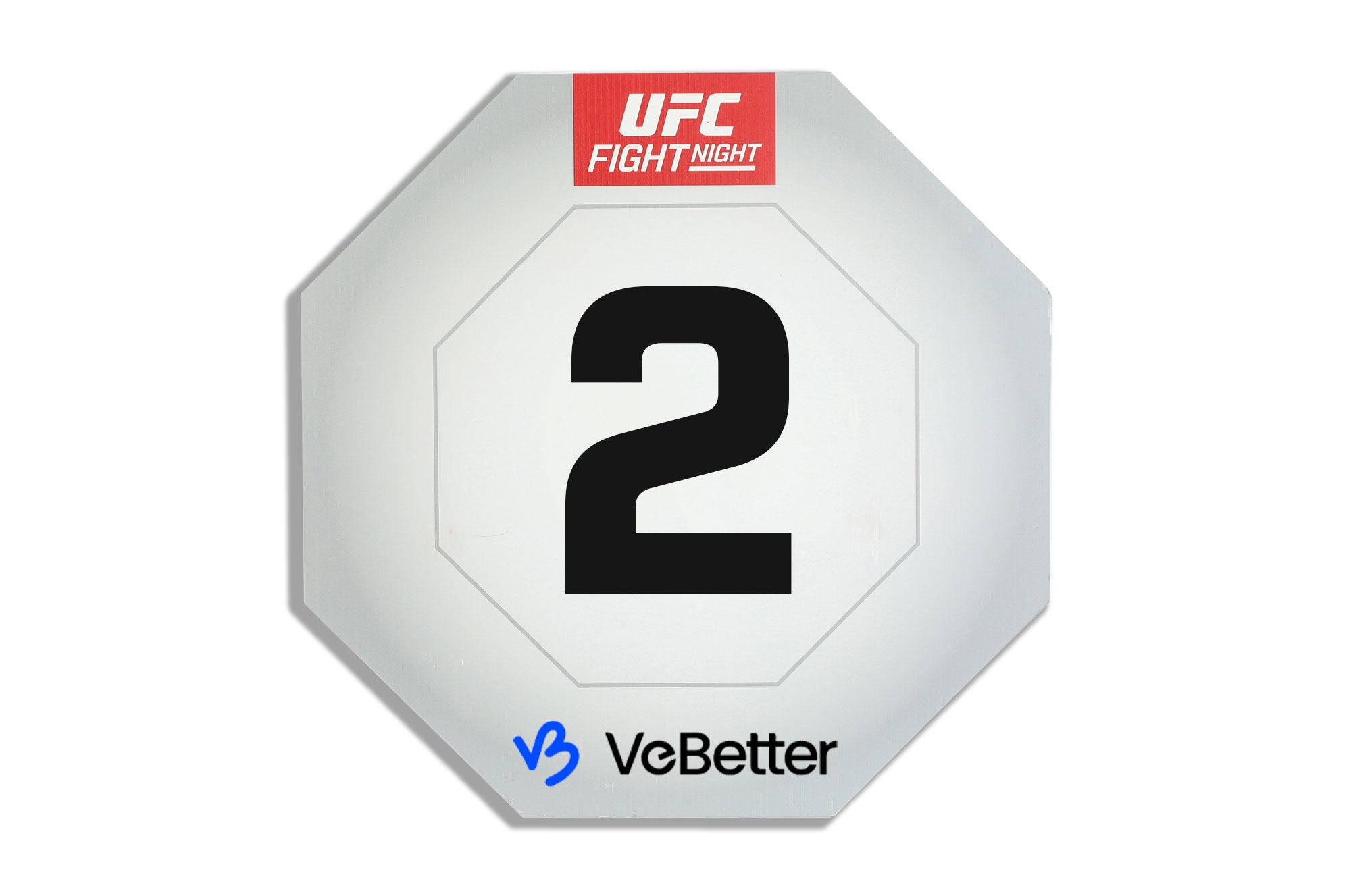 UFC Fight Night: Machado Garry vs Prates Event Used Round Two Card
