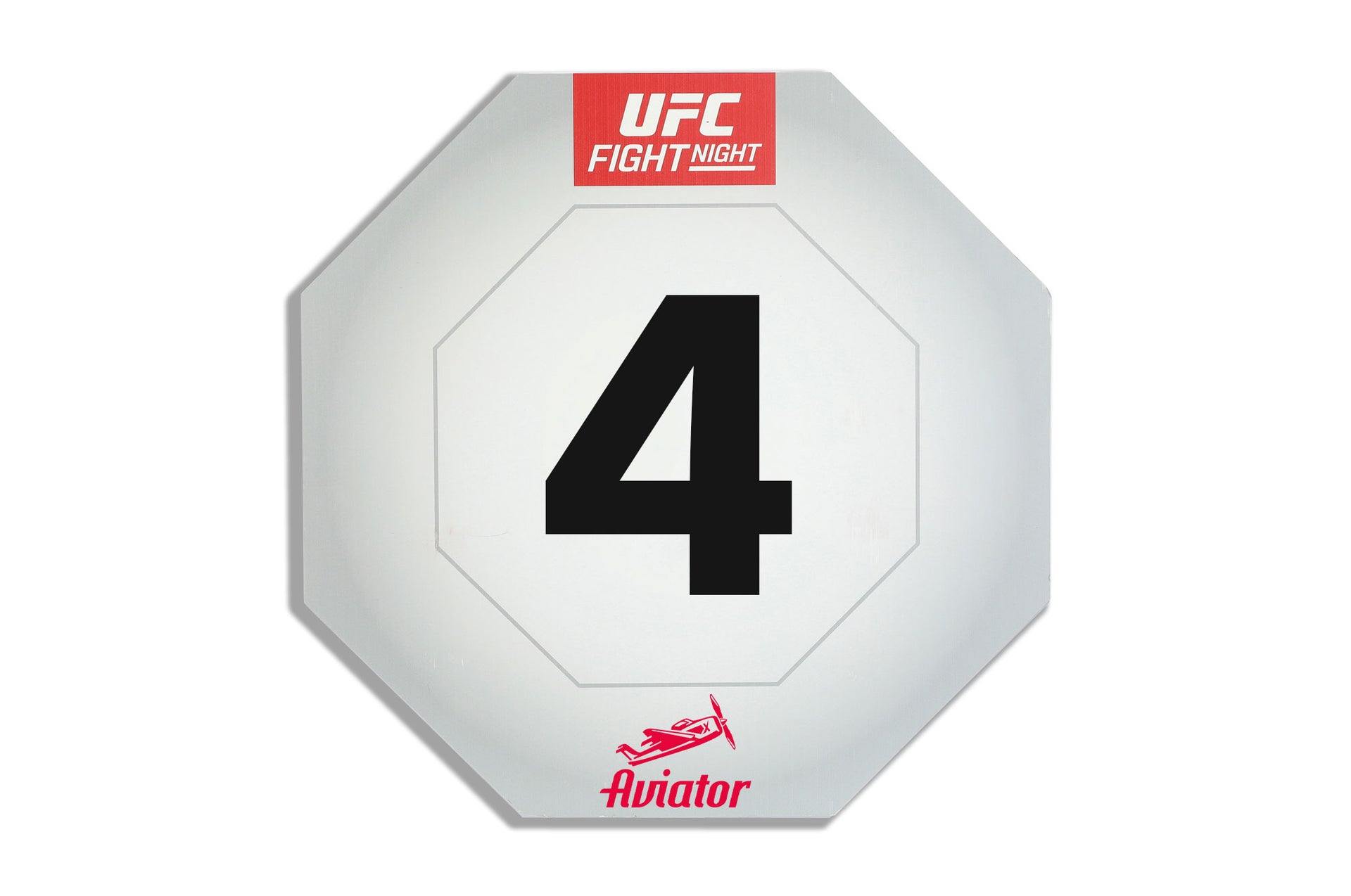 UFC Fight Night: Sandhagen vs Figueiredo Event Used Round Card Four