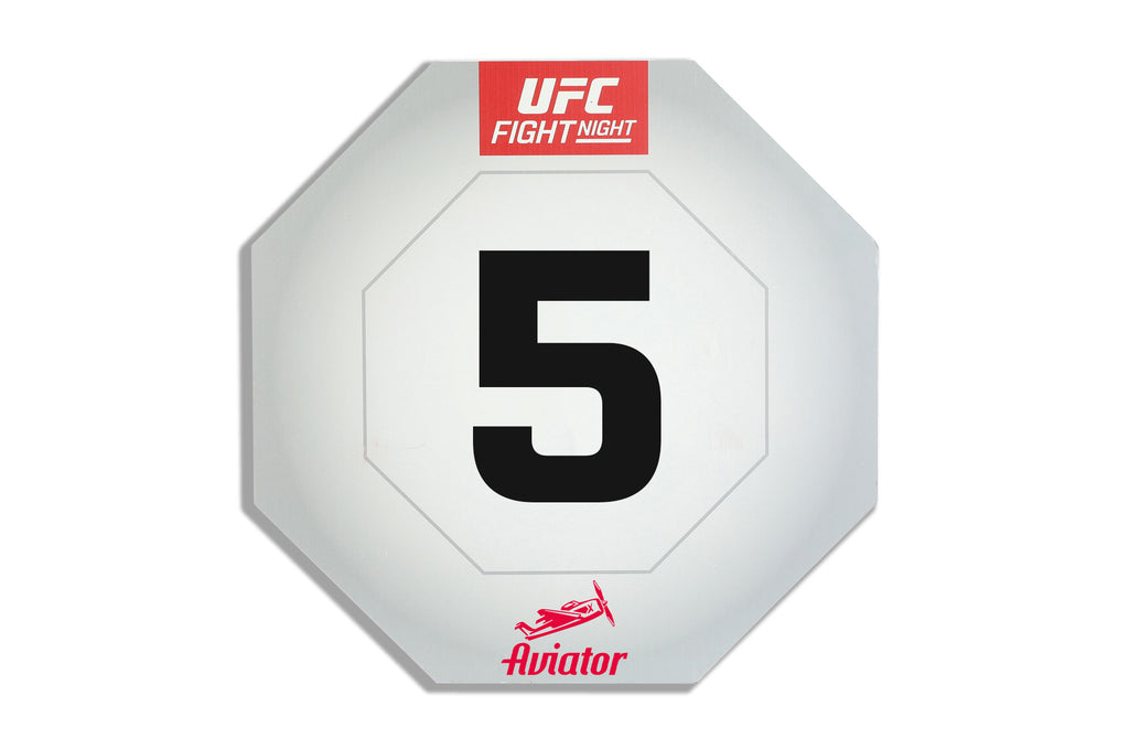 UFC Fight Night: Sandhagen vs Figueiredo Event Used Round Five Card