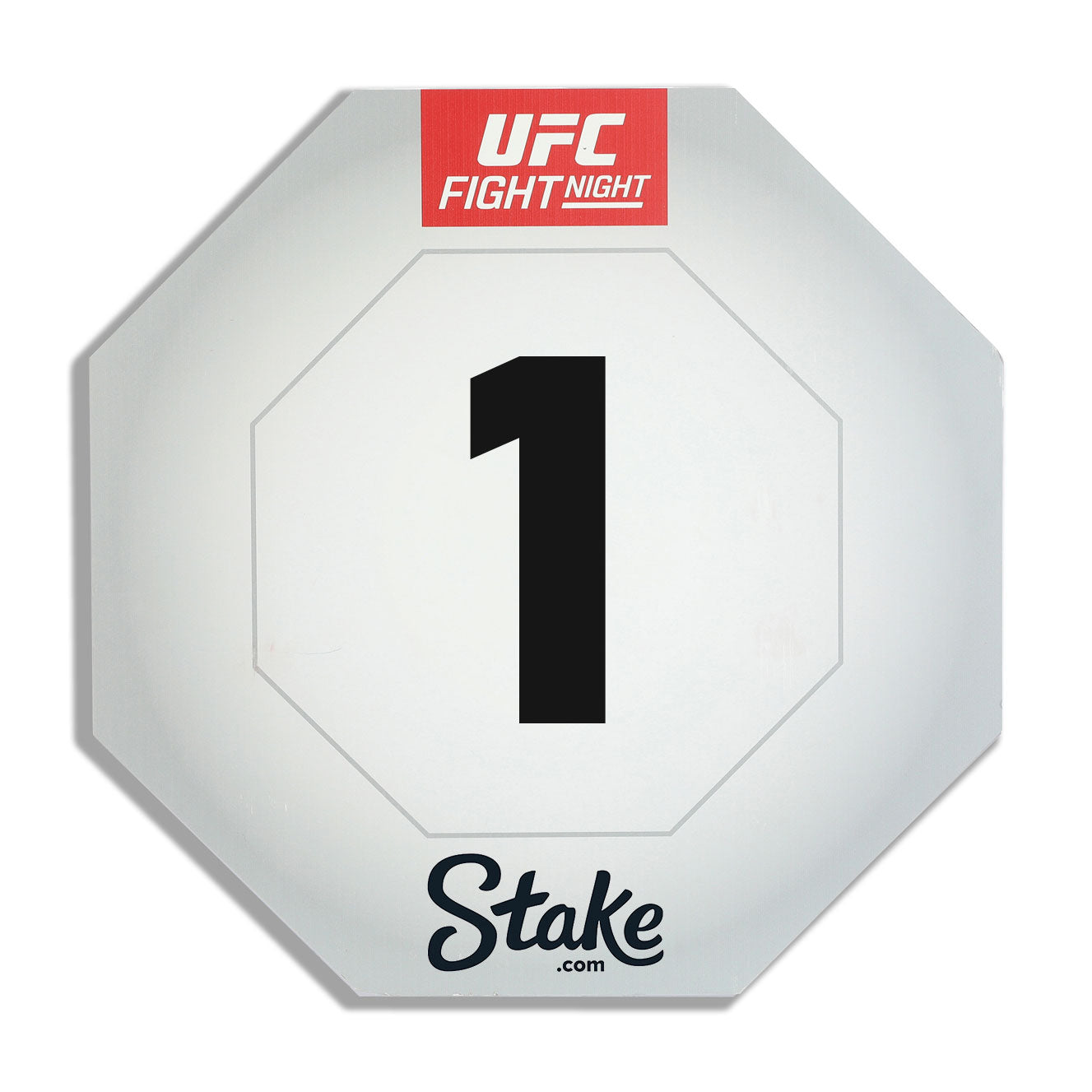 UFC Fight Night: Oliveira vs Gamrot Event Used Round Card One