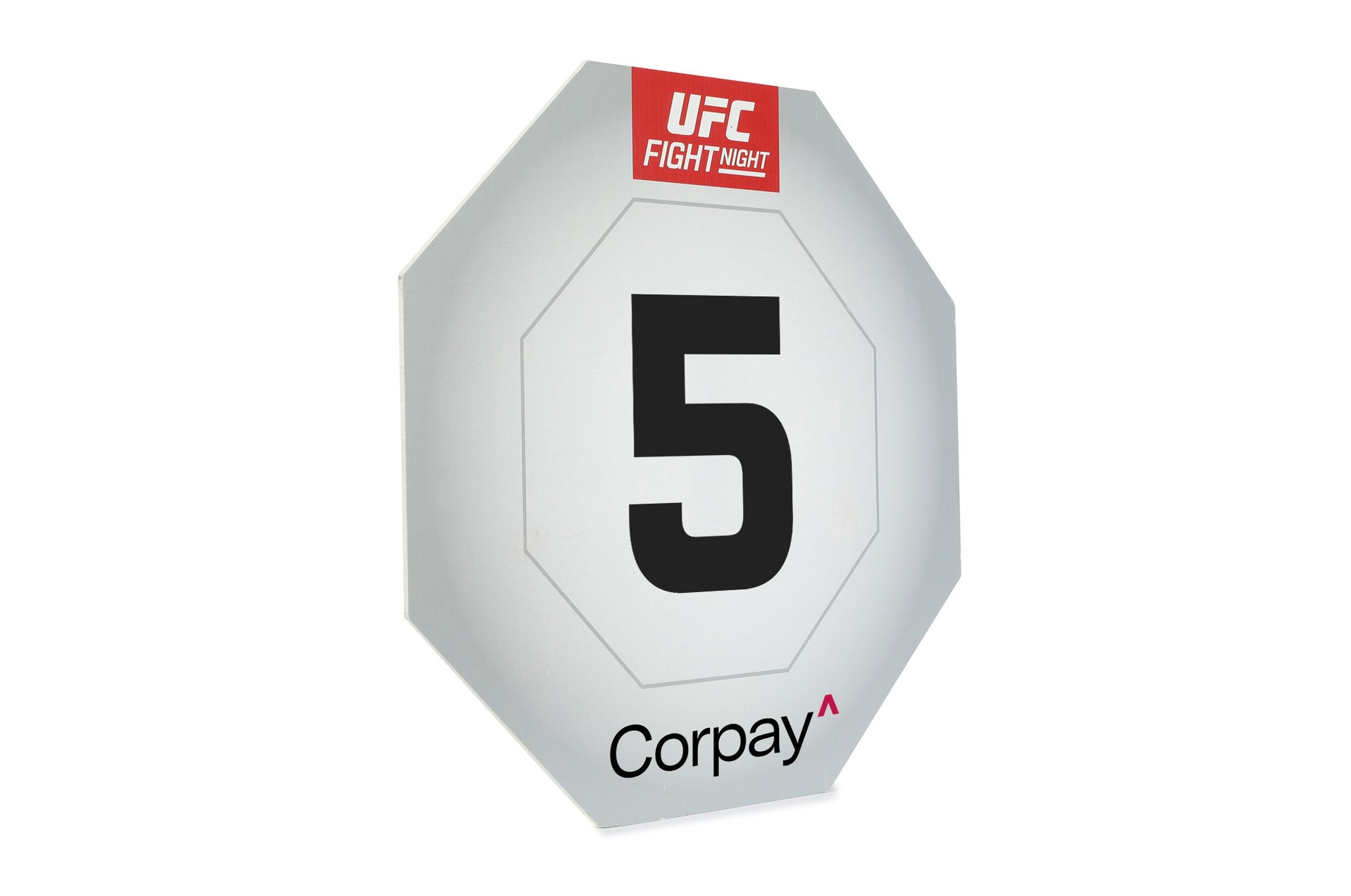 UFC Fight Night: Edwards vs Brady Event Used Round Card Five