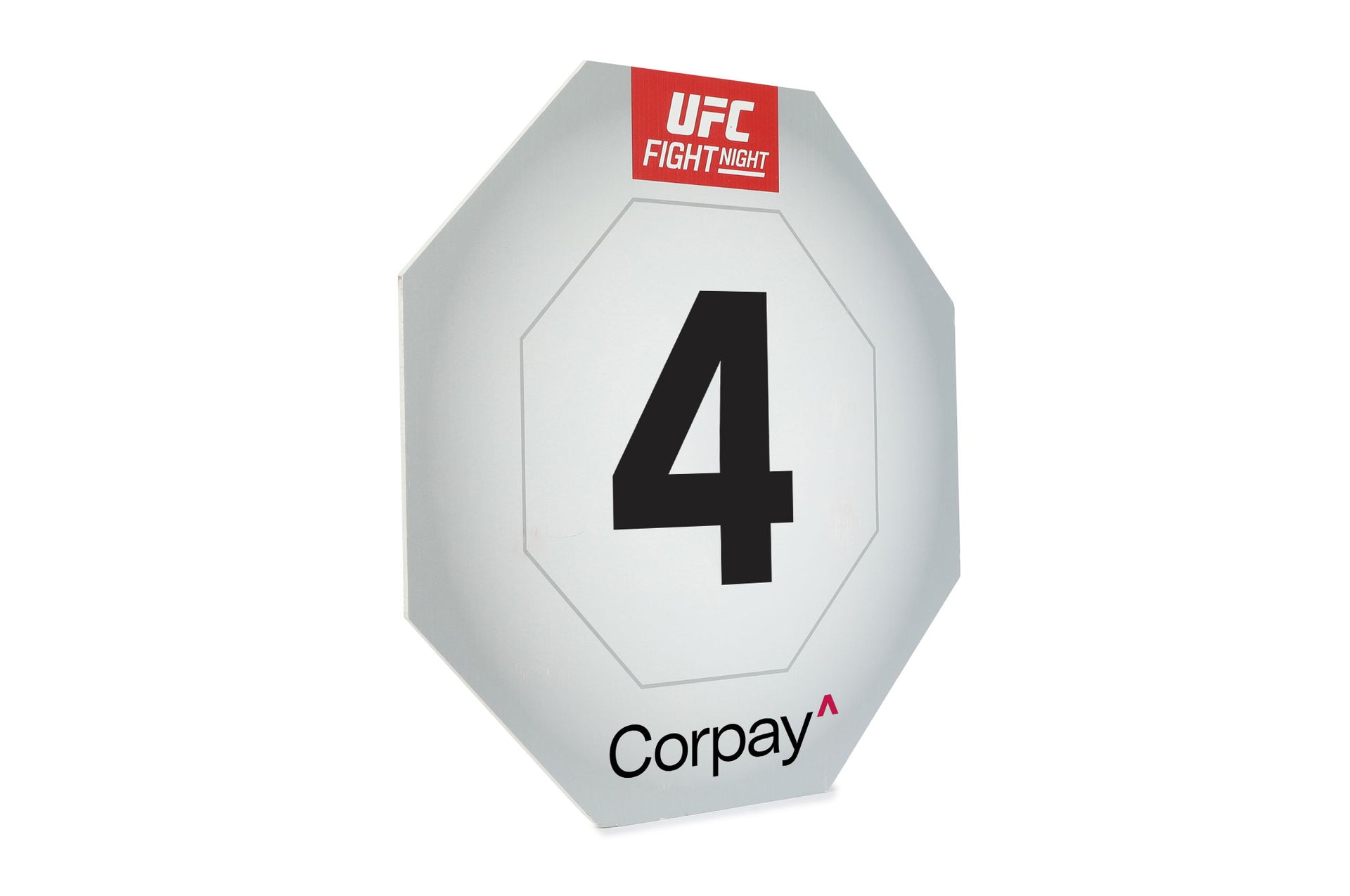 UFC Fight Night: Edwards vs Brady Event Used Round Card Four