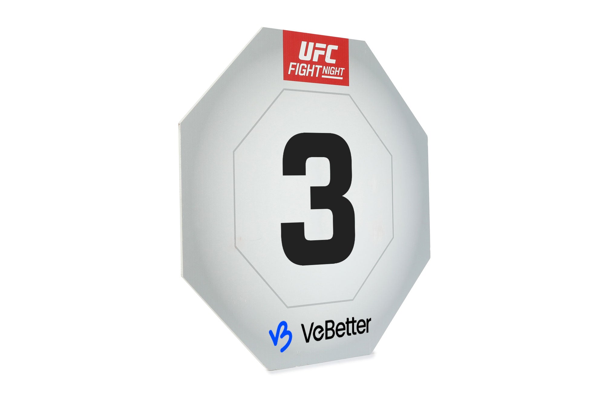 UFC Fight Night: Machado Garry vs Prates Event Used Round Three Card