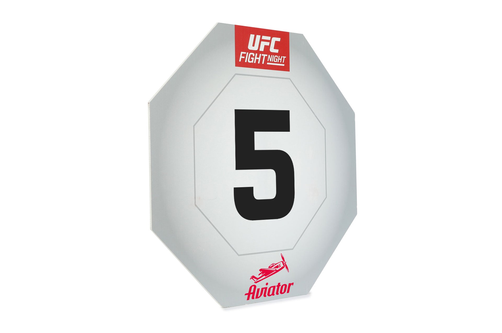 UFC Fight Night: Sandhagen vs Figueiredo Event Used Round Card Five