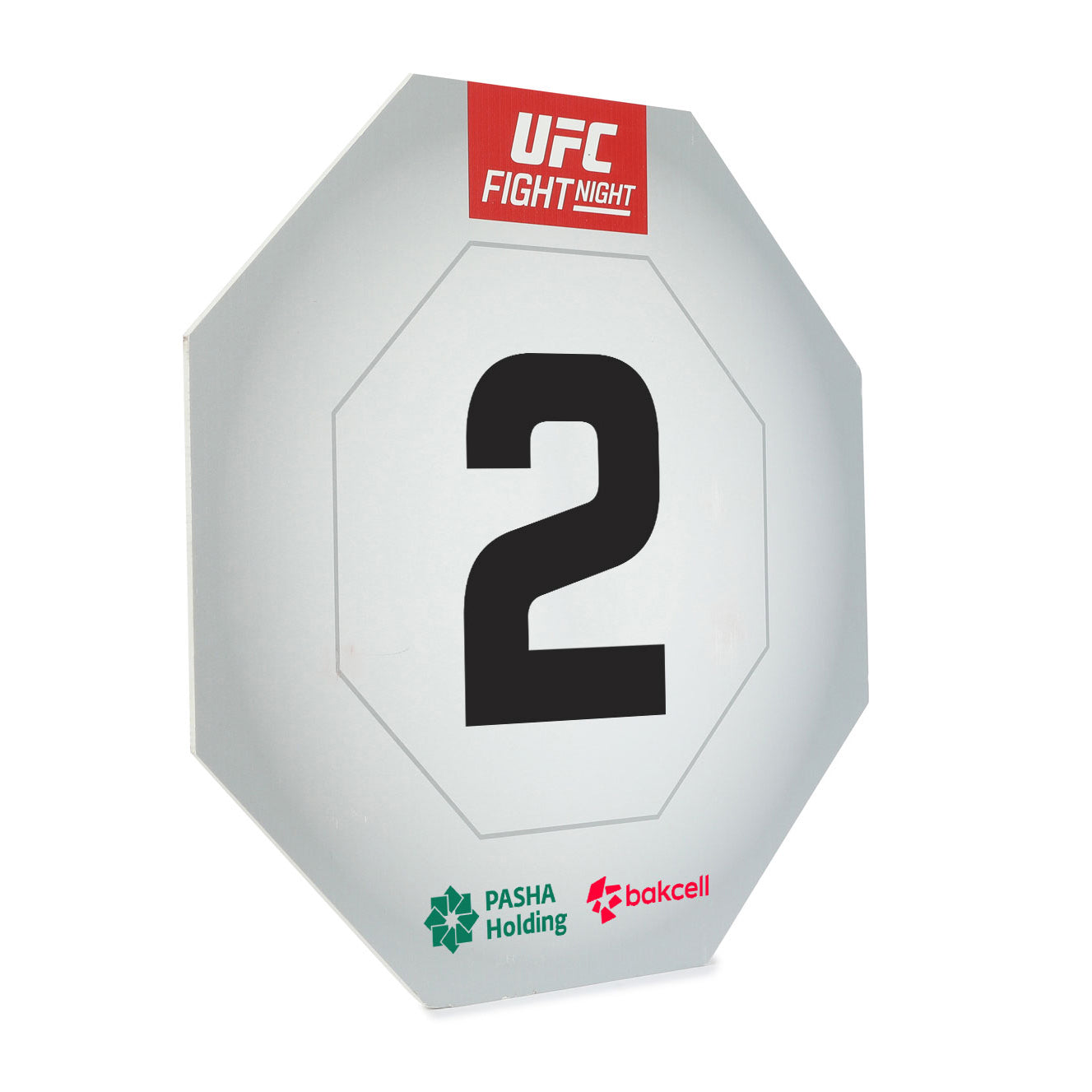UFC Fight Night: Hill vs Rountree Jr Event Used Round Two Card
