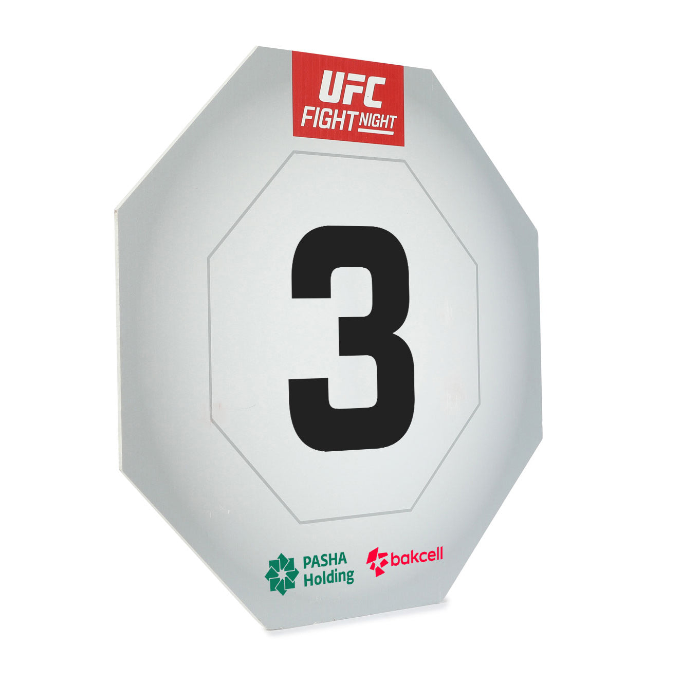 UFC Fight Night: Hill vs Rountree Jr Event Used Round Three Card