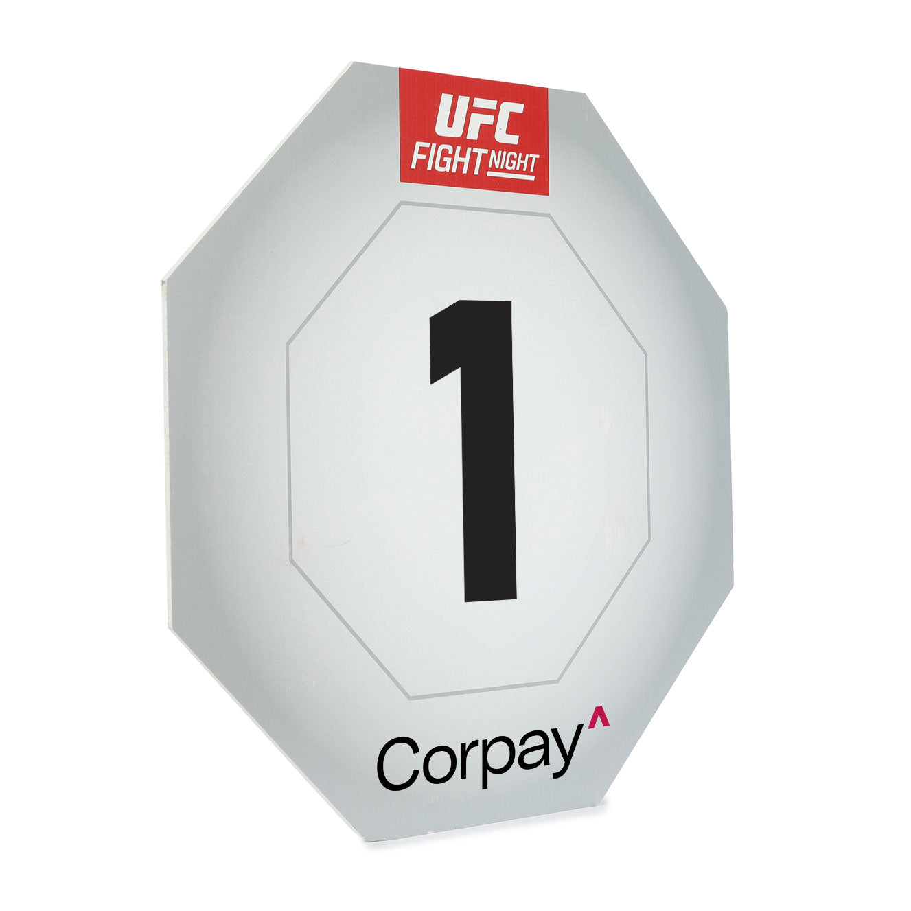 UFC Fight Night: Ulberg vs Reyes Event Used Round Card One