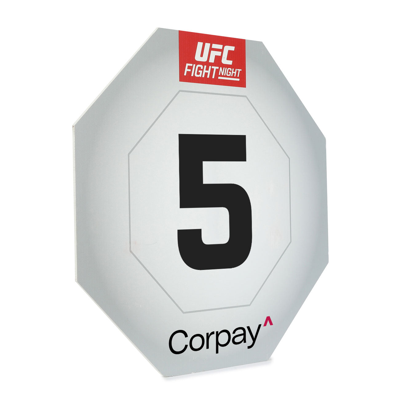 UFC Fight Night: Ulberg vs Reyes Event Used Round Card Five