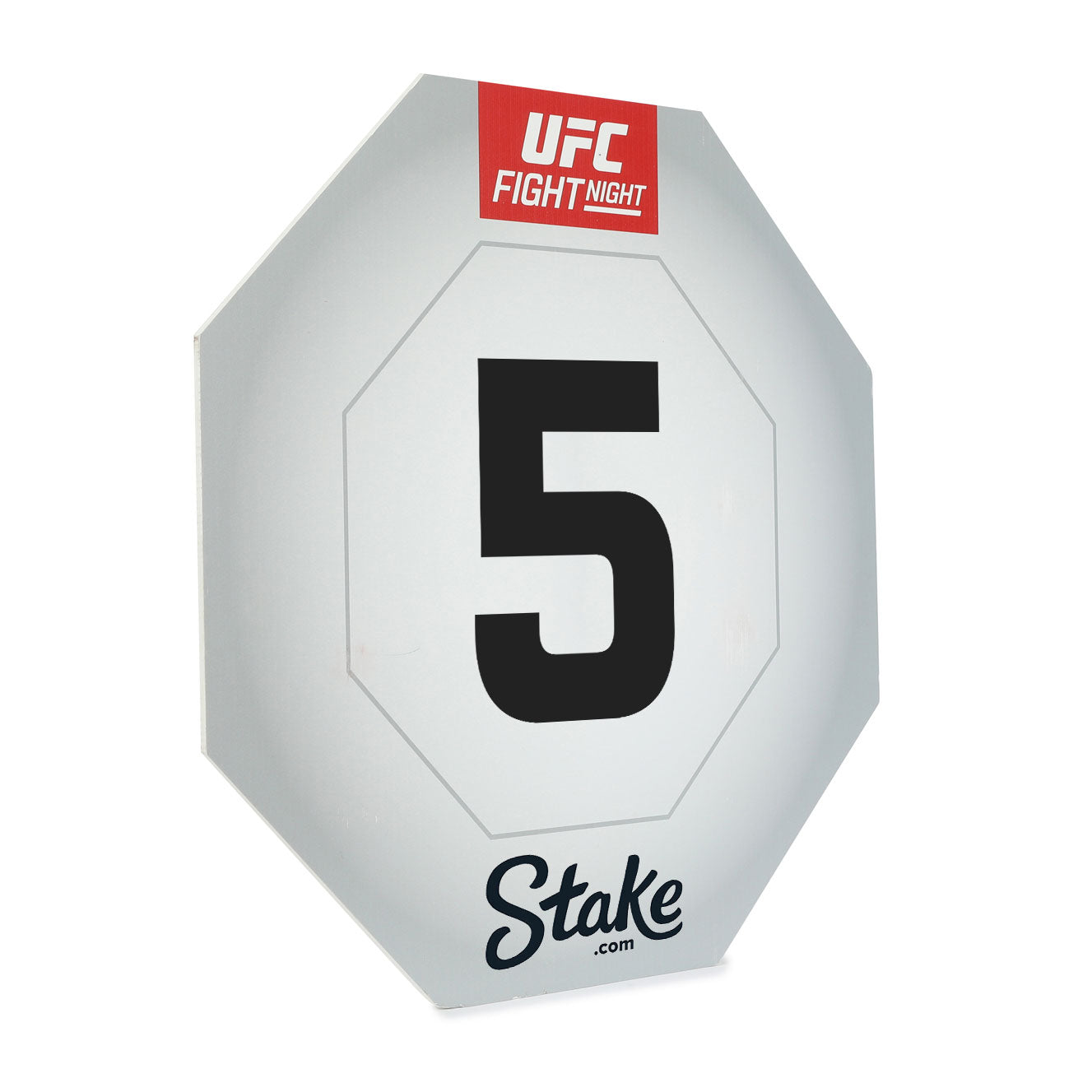 UFC Fight Night: Oliveira vs Gamrot Event Used Round Card Five