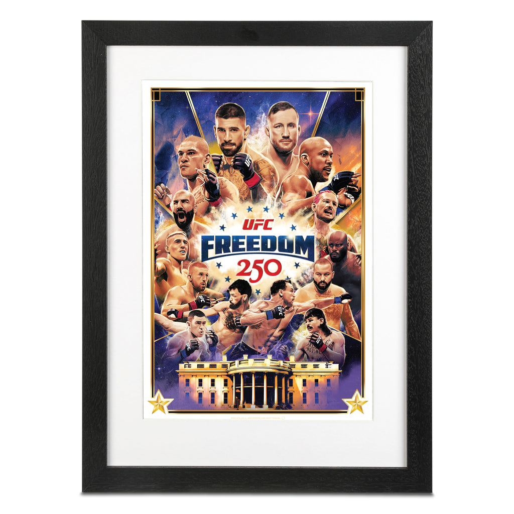 UFC Freedom 250: Topuria vs Gaethje Artist Series Framed Print