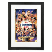 UFC Freedom 250: Topuria vs Gaethje Artist Series Framed Print