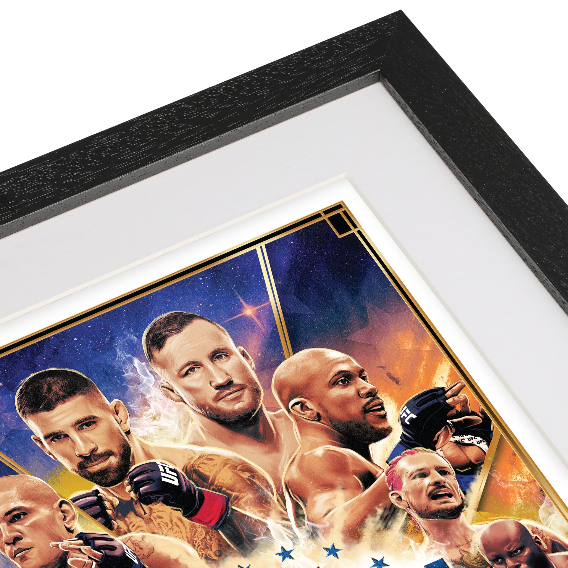 UFC Freedom 250: Topuria vs Gaethje Artist Series Framed Print