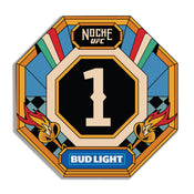 Noche UFC: Lopes vs Silva Event Used Round Card One