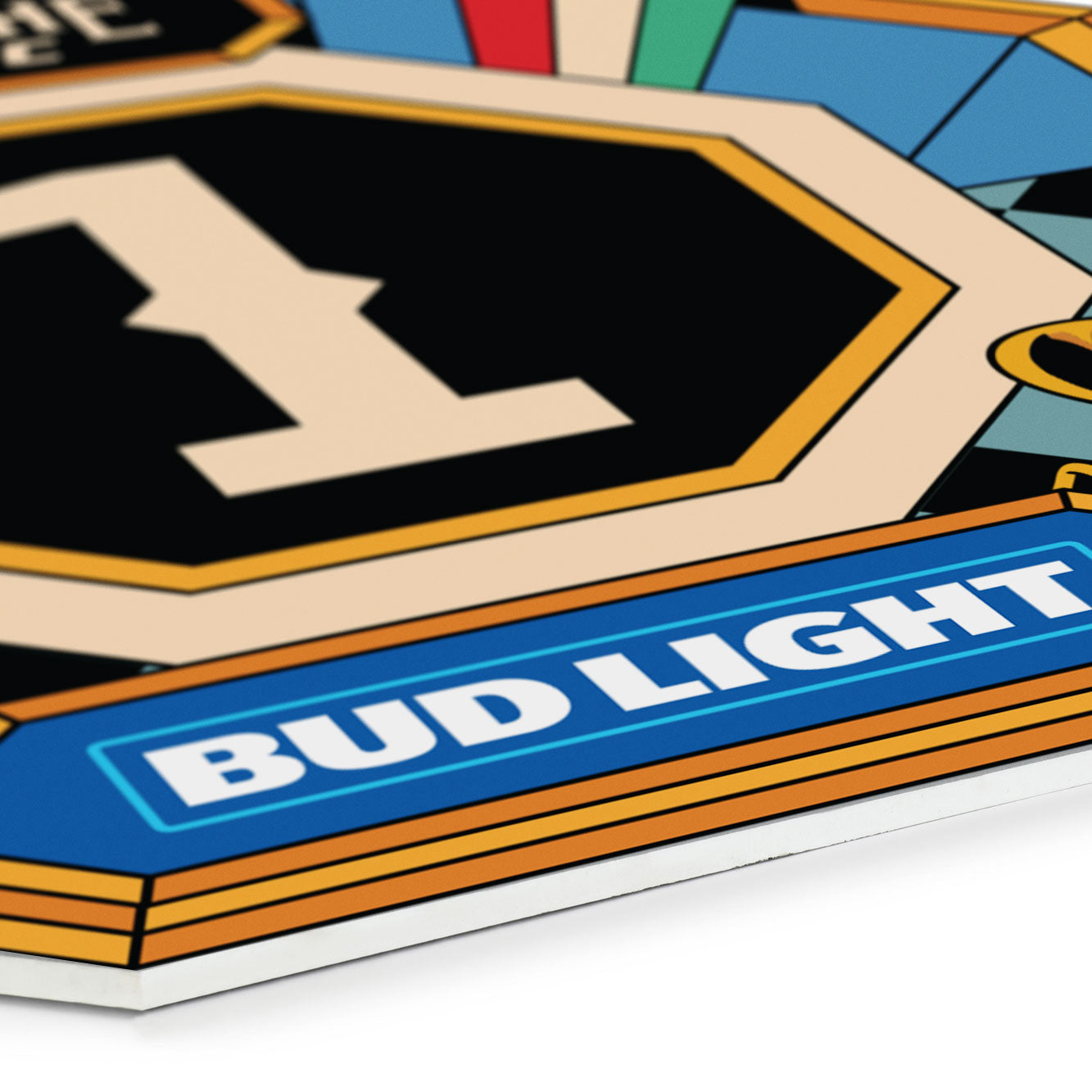 Noche UFC: Lopes vs Silva Event Used Round Card One