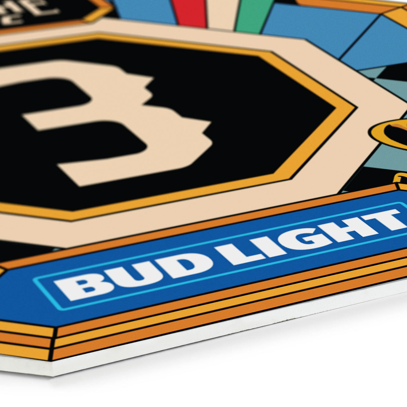 Noche UFC: Lopes vs Silva Event Used Round Card Three