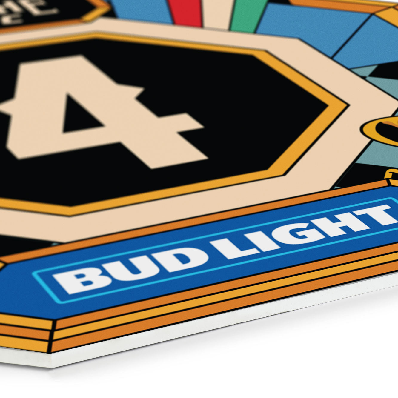 Noche UFC: Lopes vs Silva Event Used Round Card Four