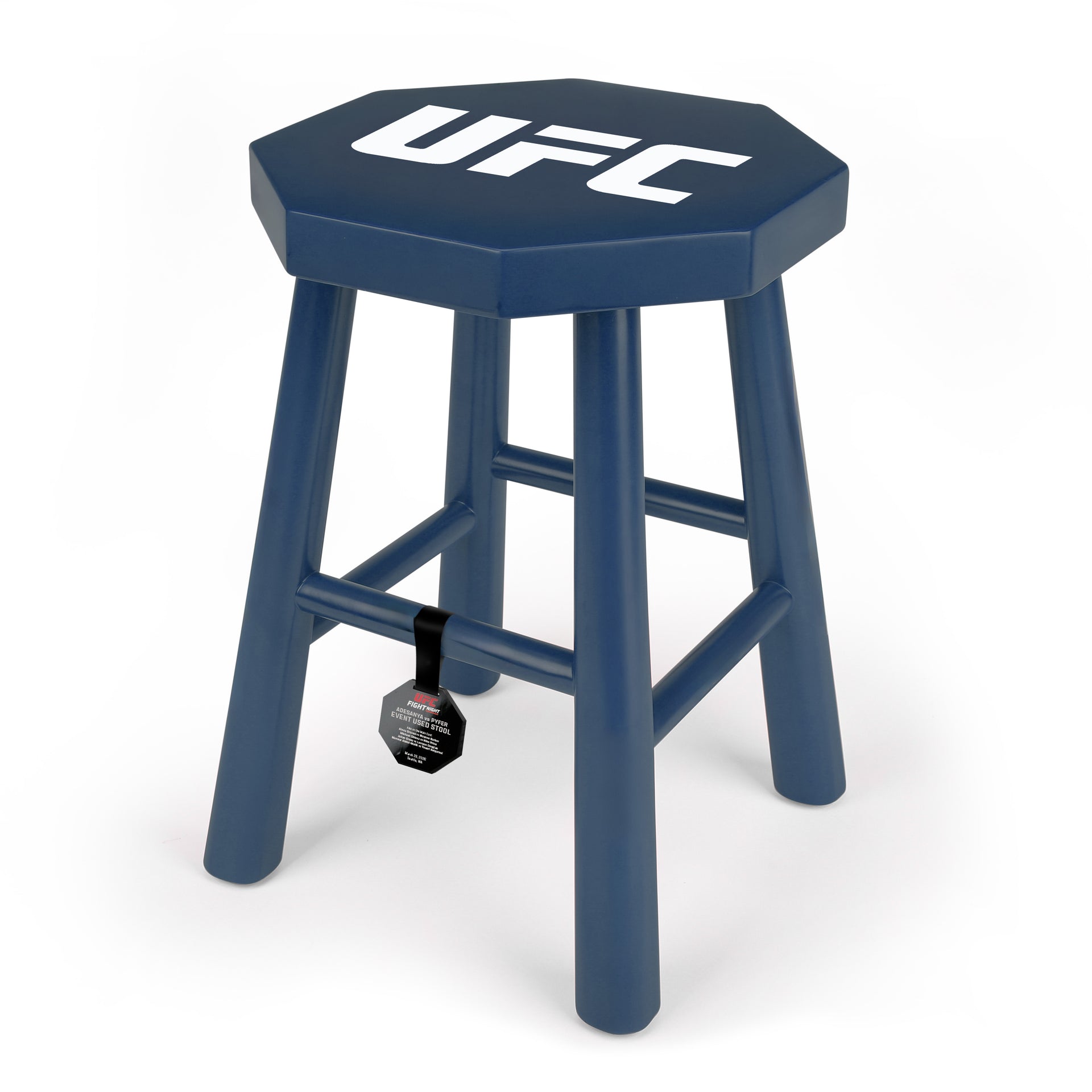 UFC Fight Night: Sterling vs Zalal Event Used Blue Corner Stool
