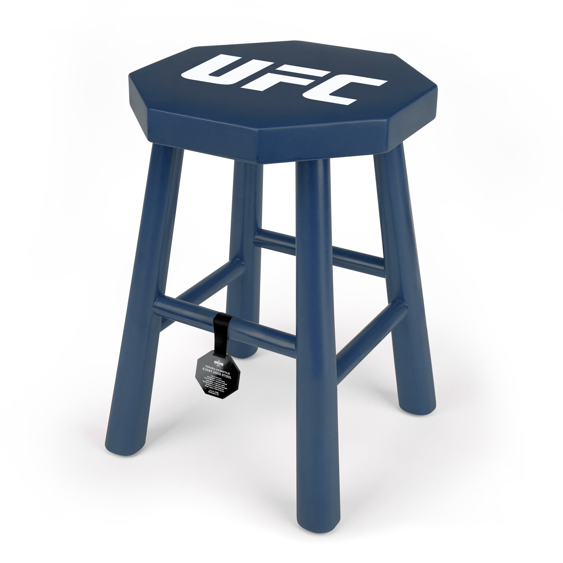 UFC Freedom 250: Topuria vs Gaethje Event Used Blue Corner Stool