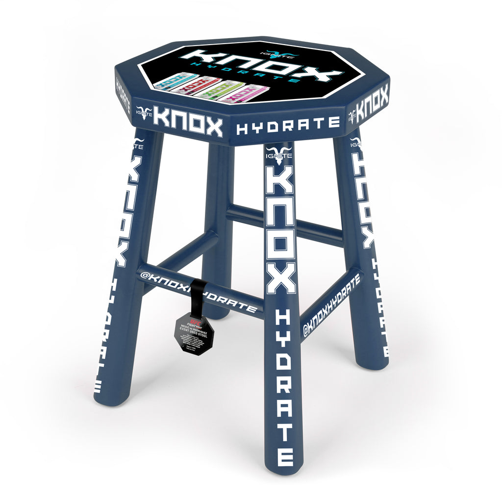 UFC Fight Night: Medic vs Rodriguez Event Used Blue Corner Stool