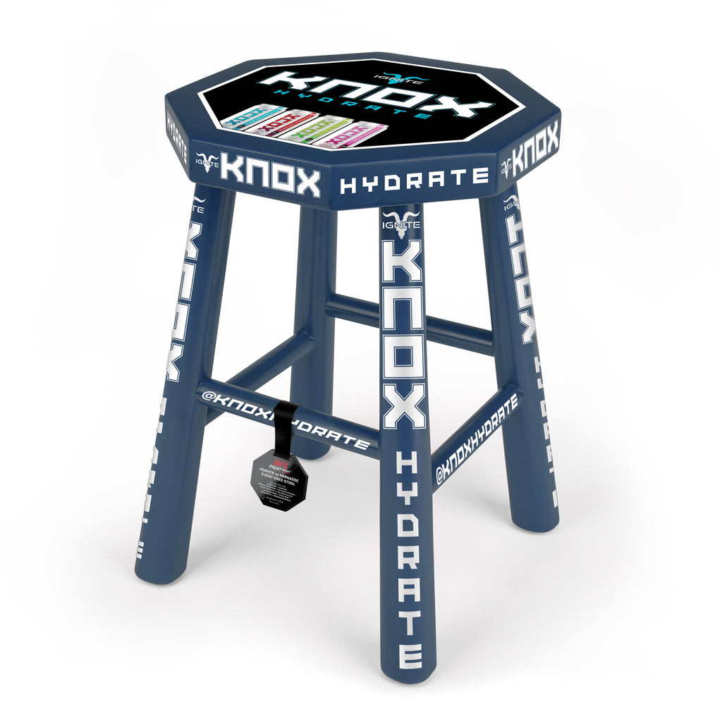 UFC Fight Night: Hooker vs Parnasse Event Used Blue Corner Stool