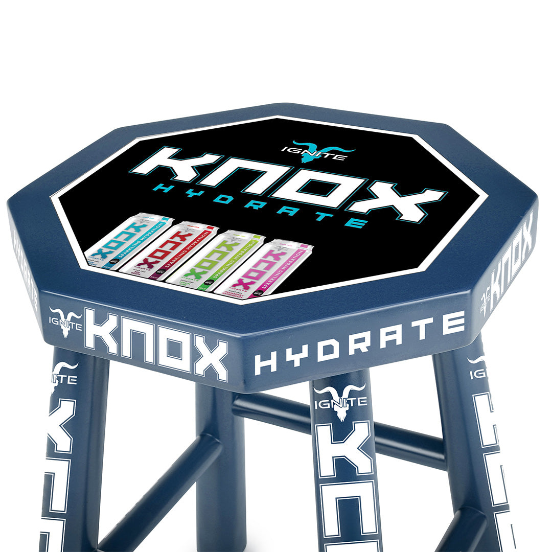 UFC Fight Night: Evloev vs Murphy Event Used Blue Corner Stool