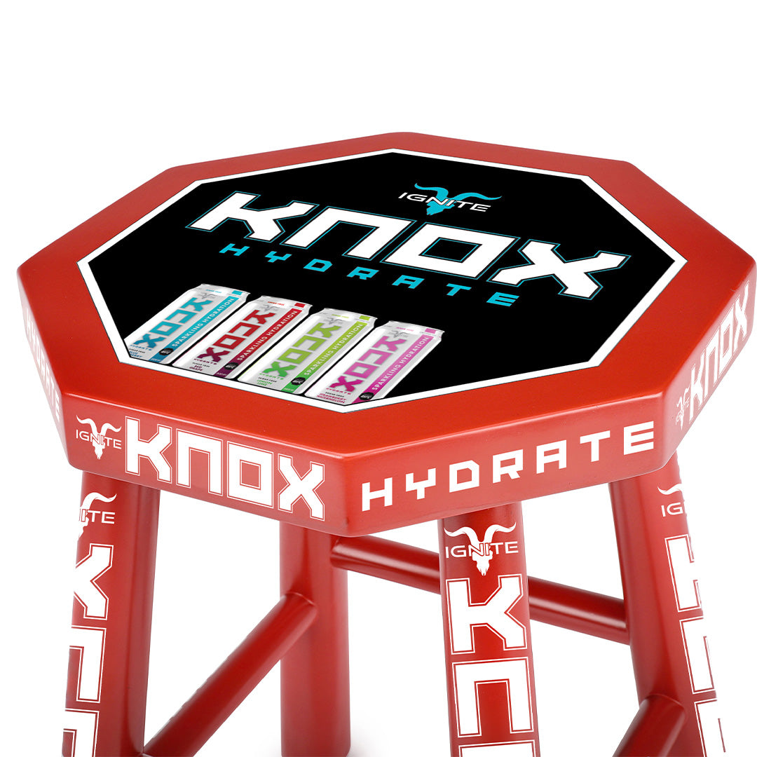 UFC Fight Night: Evloev vs Murphy Event Used Red Corner Stool