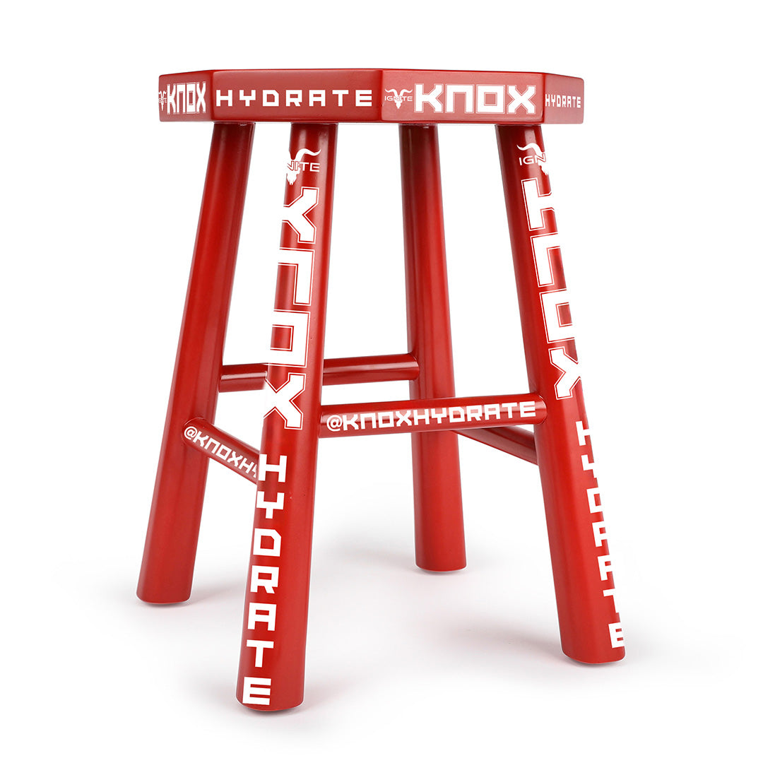 UFC Fight Night: Evloev vs Murphy Event Used Red Corner Stool