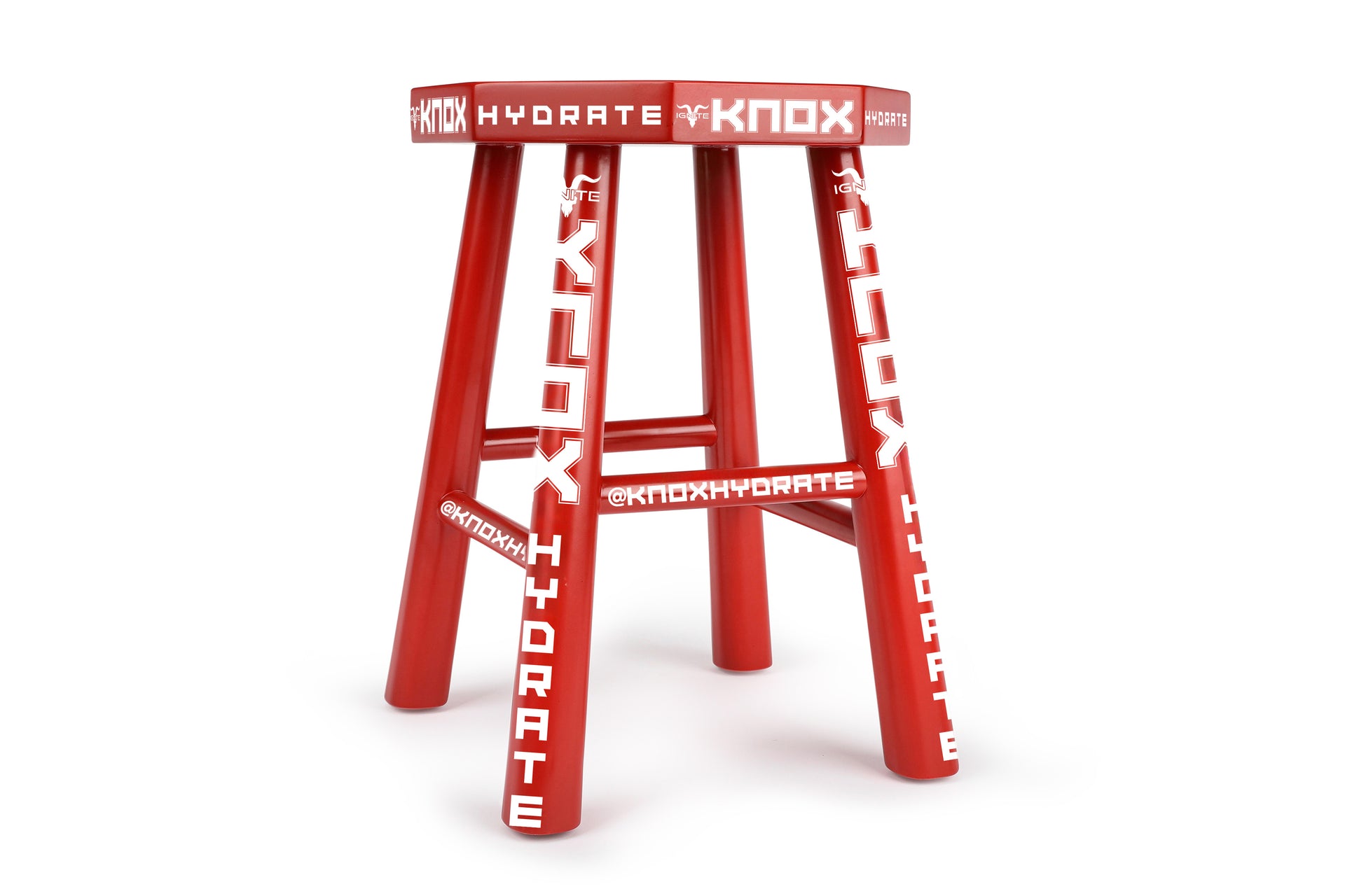 UFC Fight Night: Medic vs Rodriguez Event Used Red Corner Stool