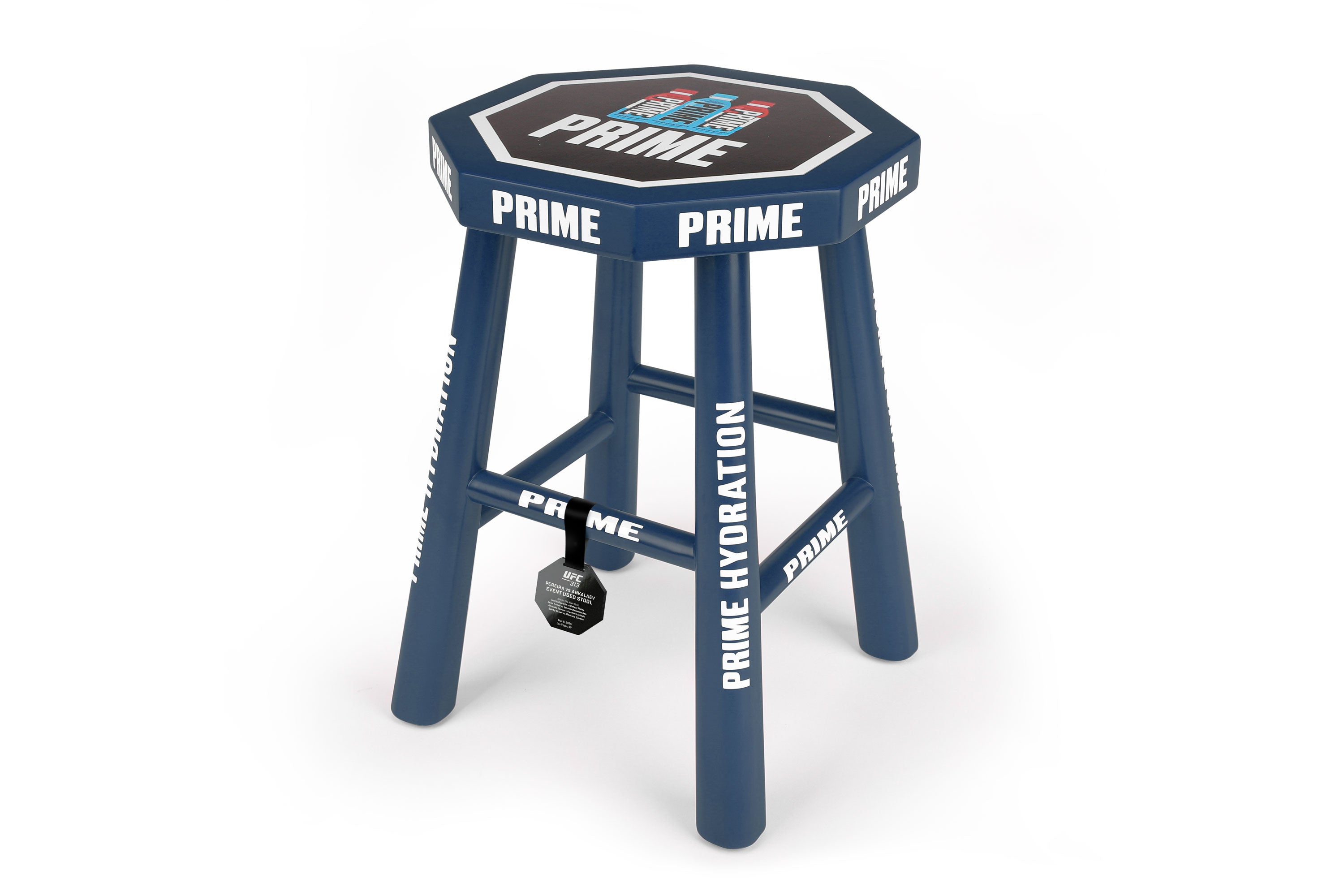 UFC Fight Night: Moreno vs Royval 2 Event Used Blue Corner Stool