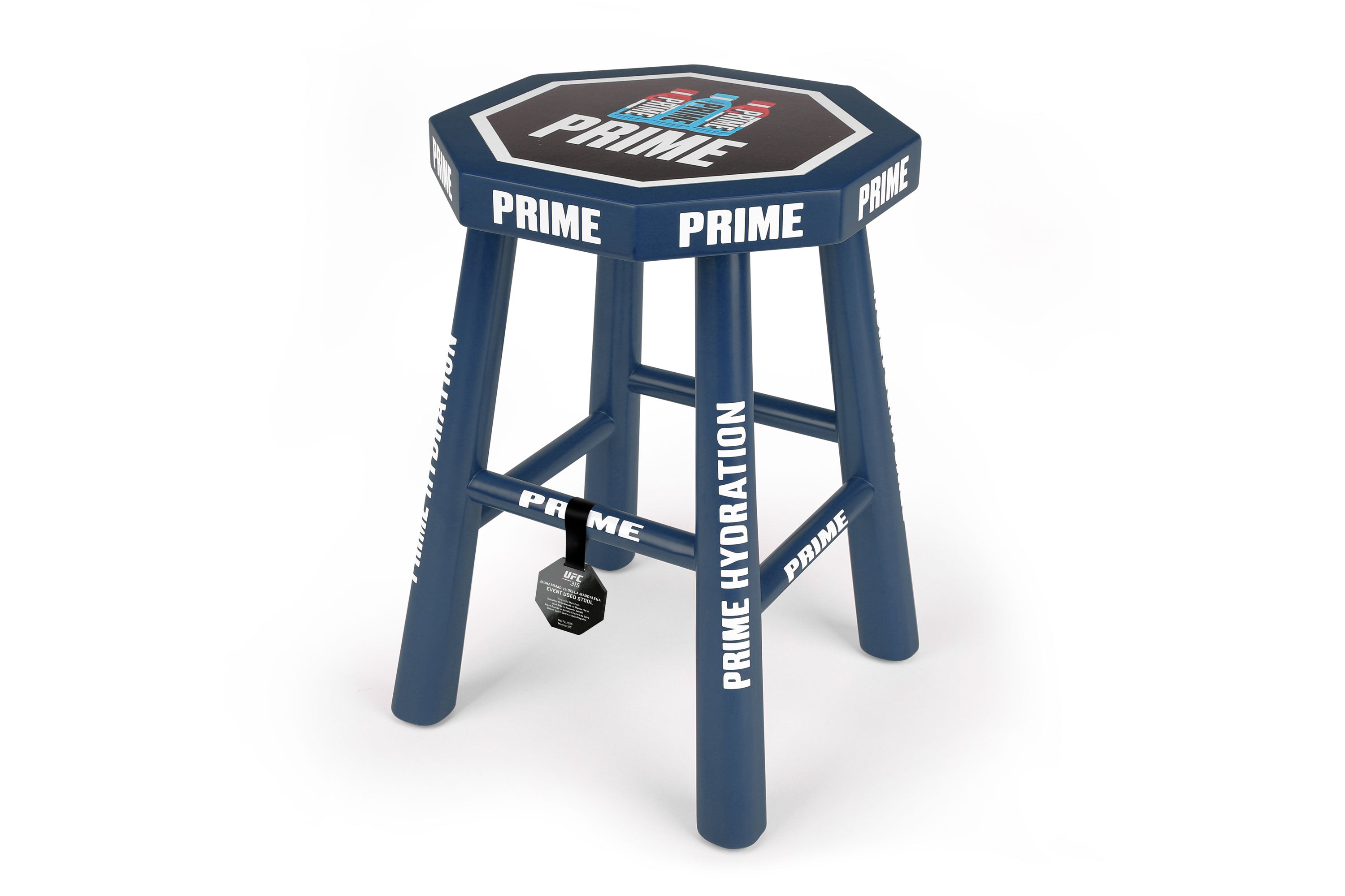 UFC 315: Muhammad vs Della Maddalena Event Used Blue Corner Stool