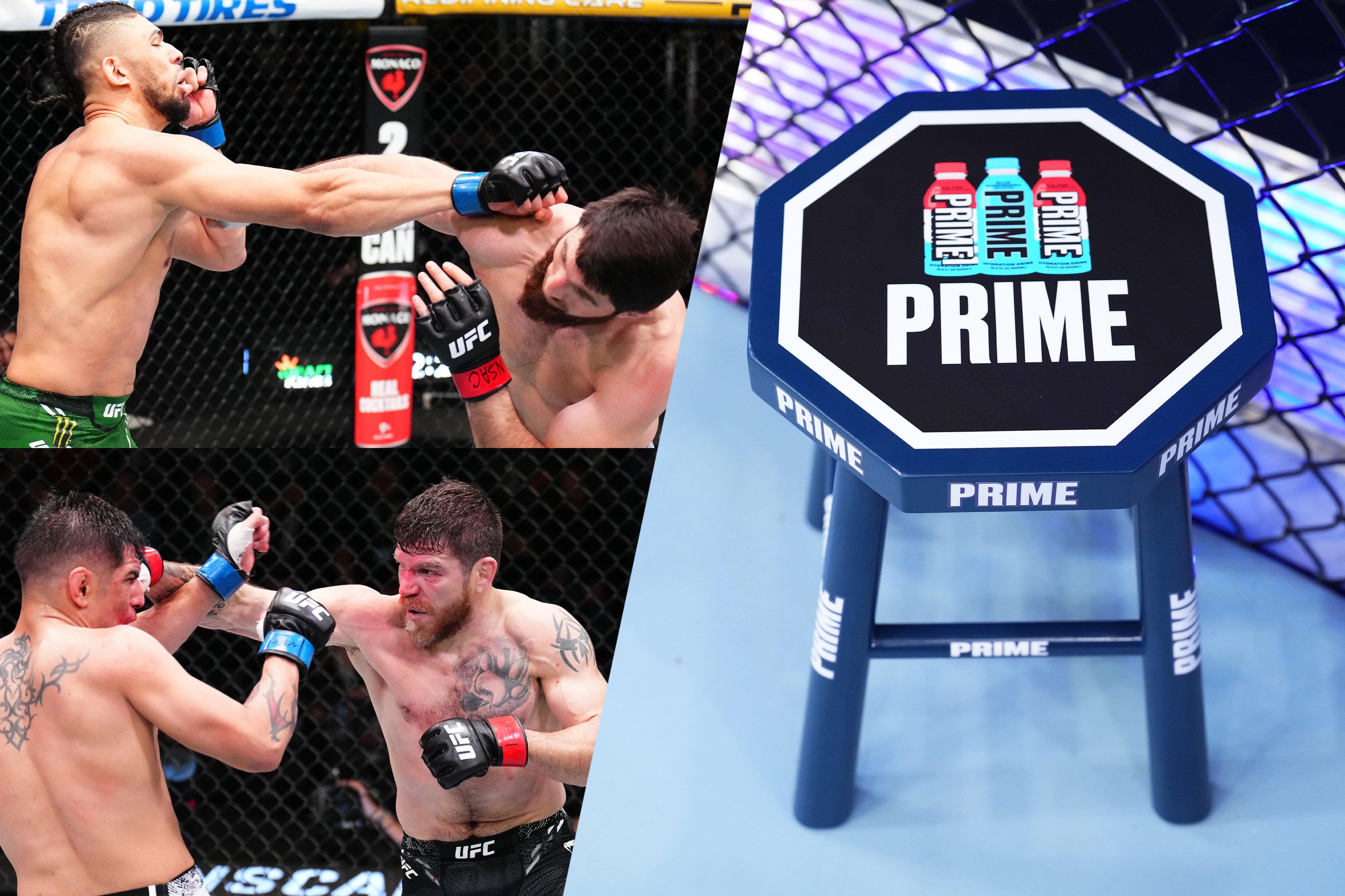 UFC Fight Night: Ankalaev vs Walker 2 Blue Corner Stool