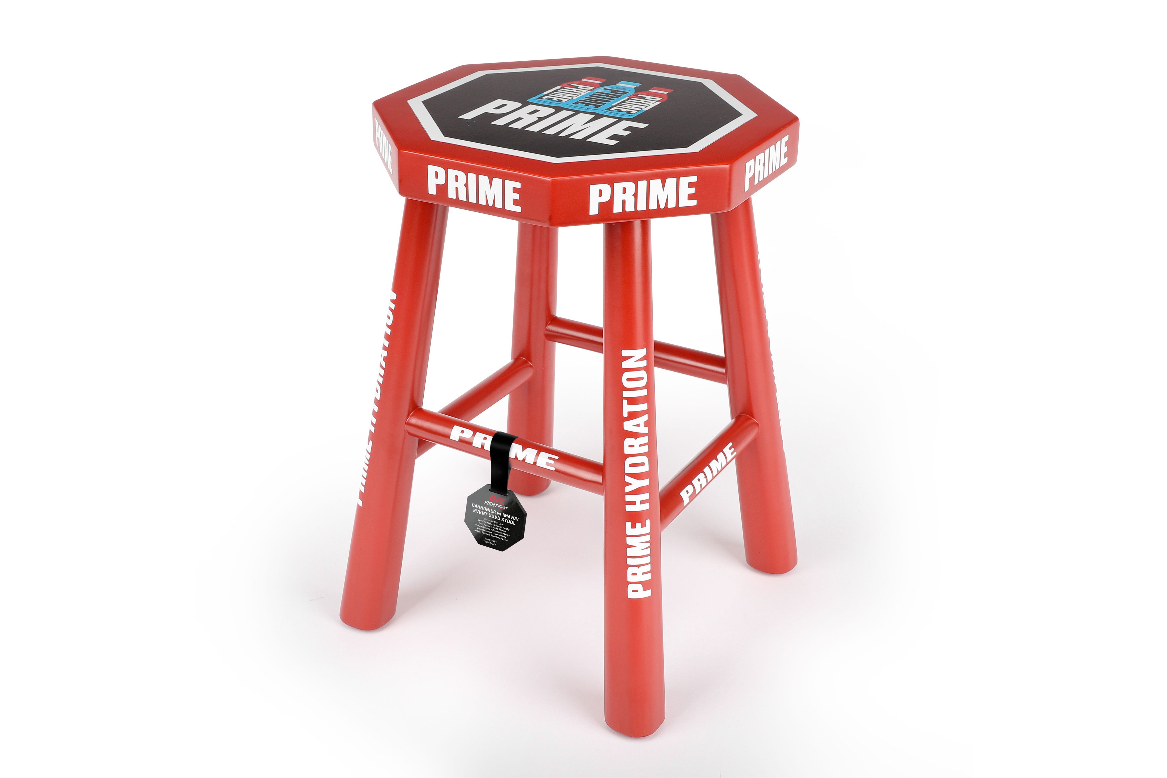 UFC Fight Night: Cannonier vs Imavov Event Used Red Corner Stool