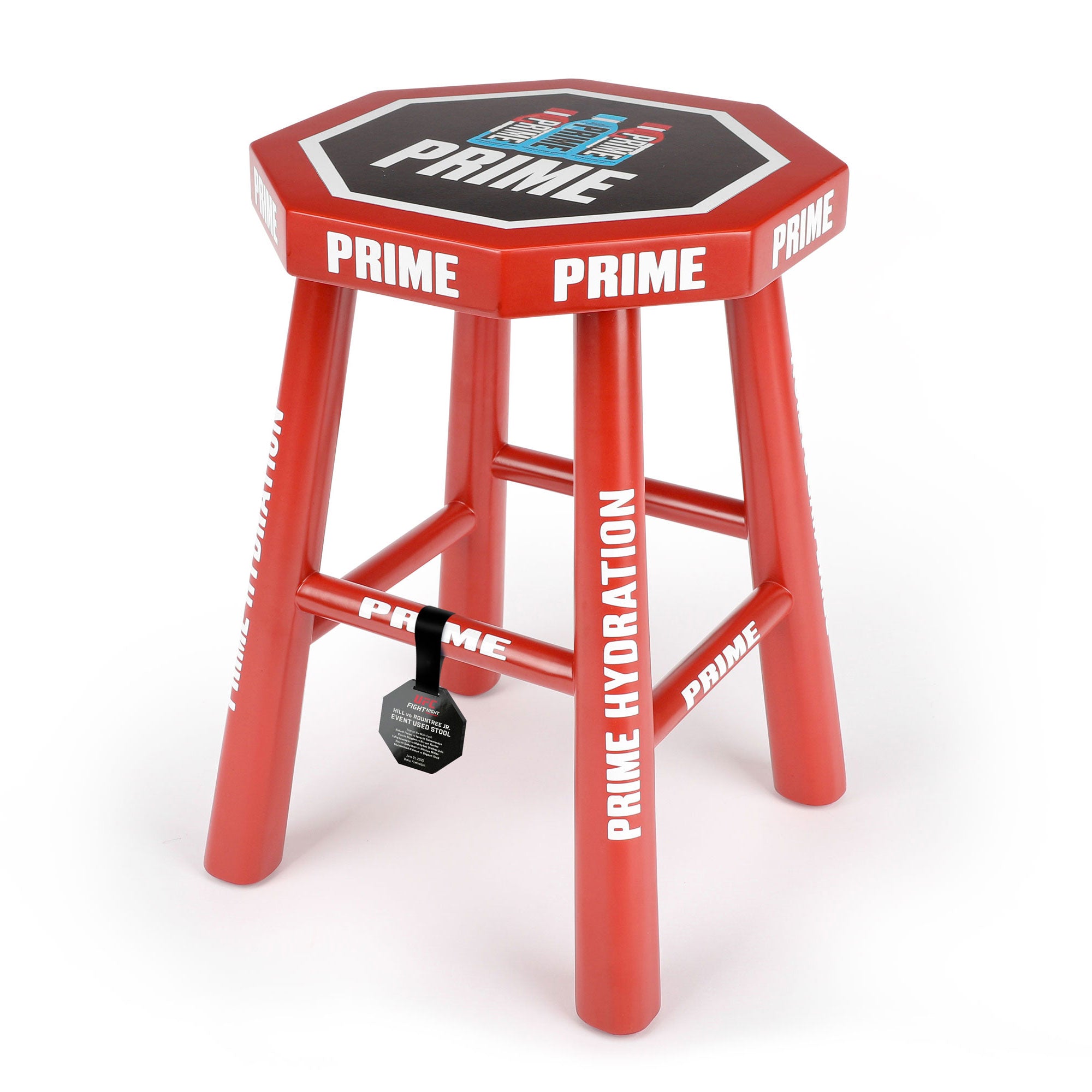 UFC Fight Night: Hill vs Rountree Jr Event Used Red Corner Stool