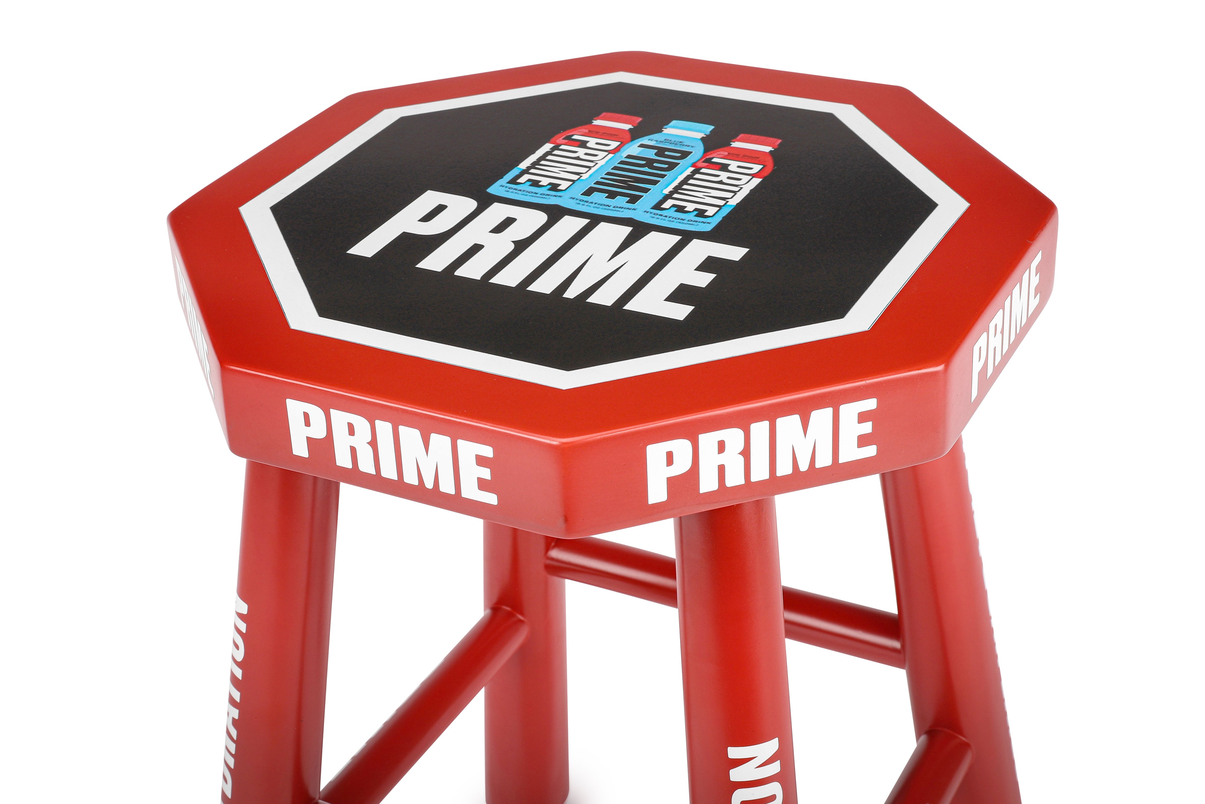 UFC 315: Muhammad vs Della Maddalena Event Used Red Corner Stool