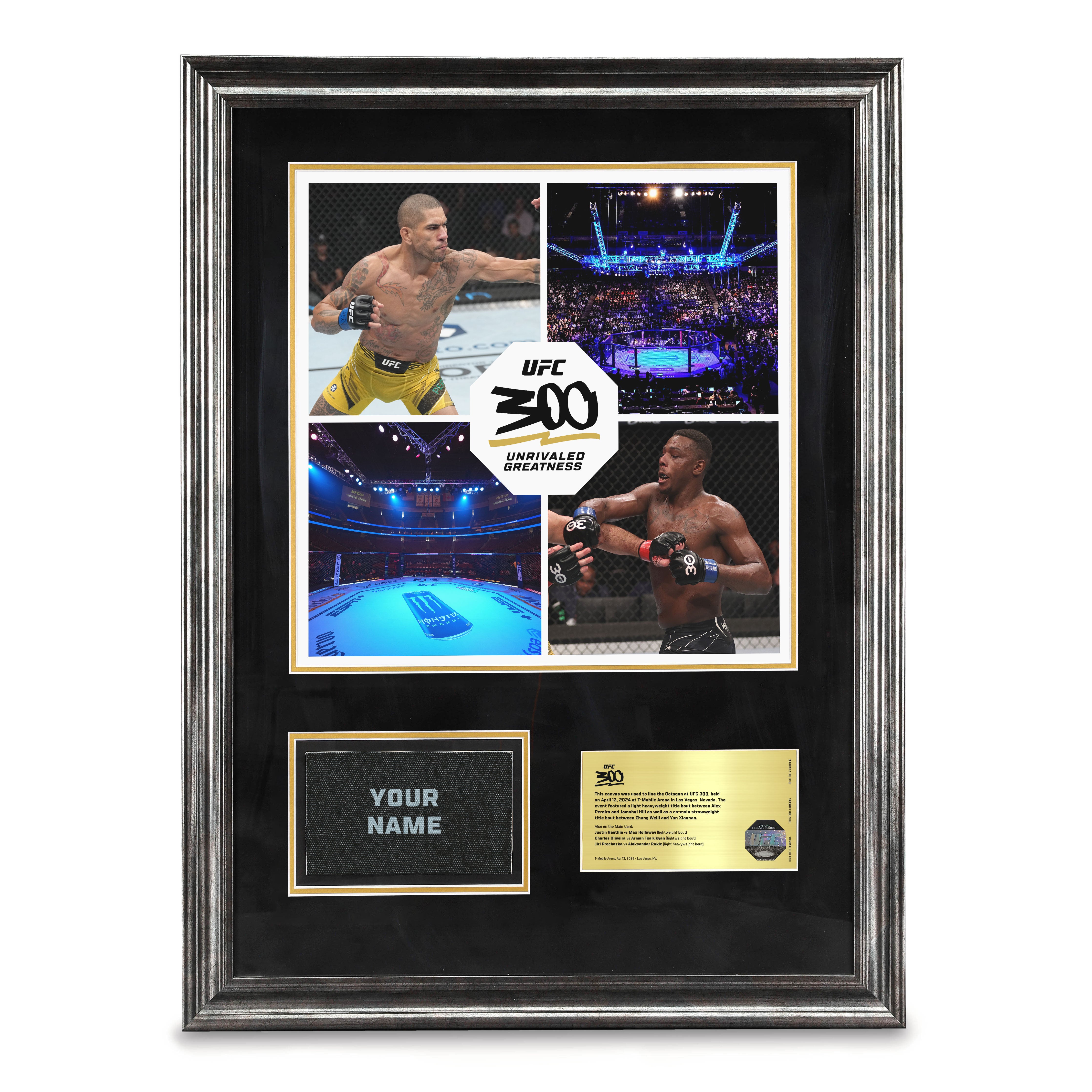 SOLD OUT: UFC 300 Name on Canvas