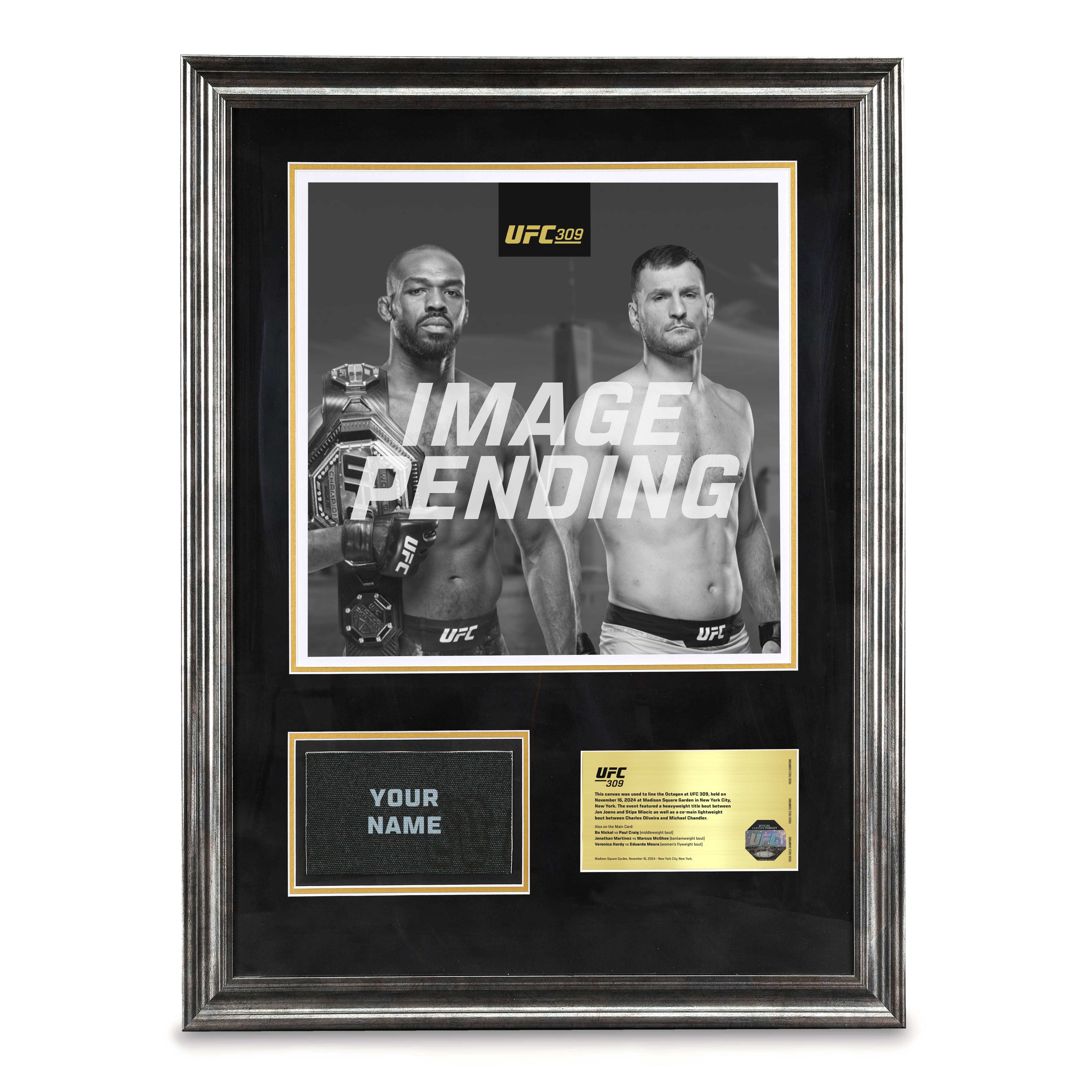 SOLD OUT: UFC 309: Jones vs Miocic Name on Canvas