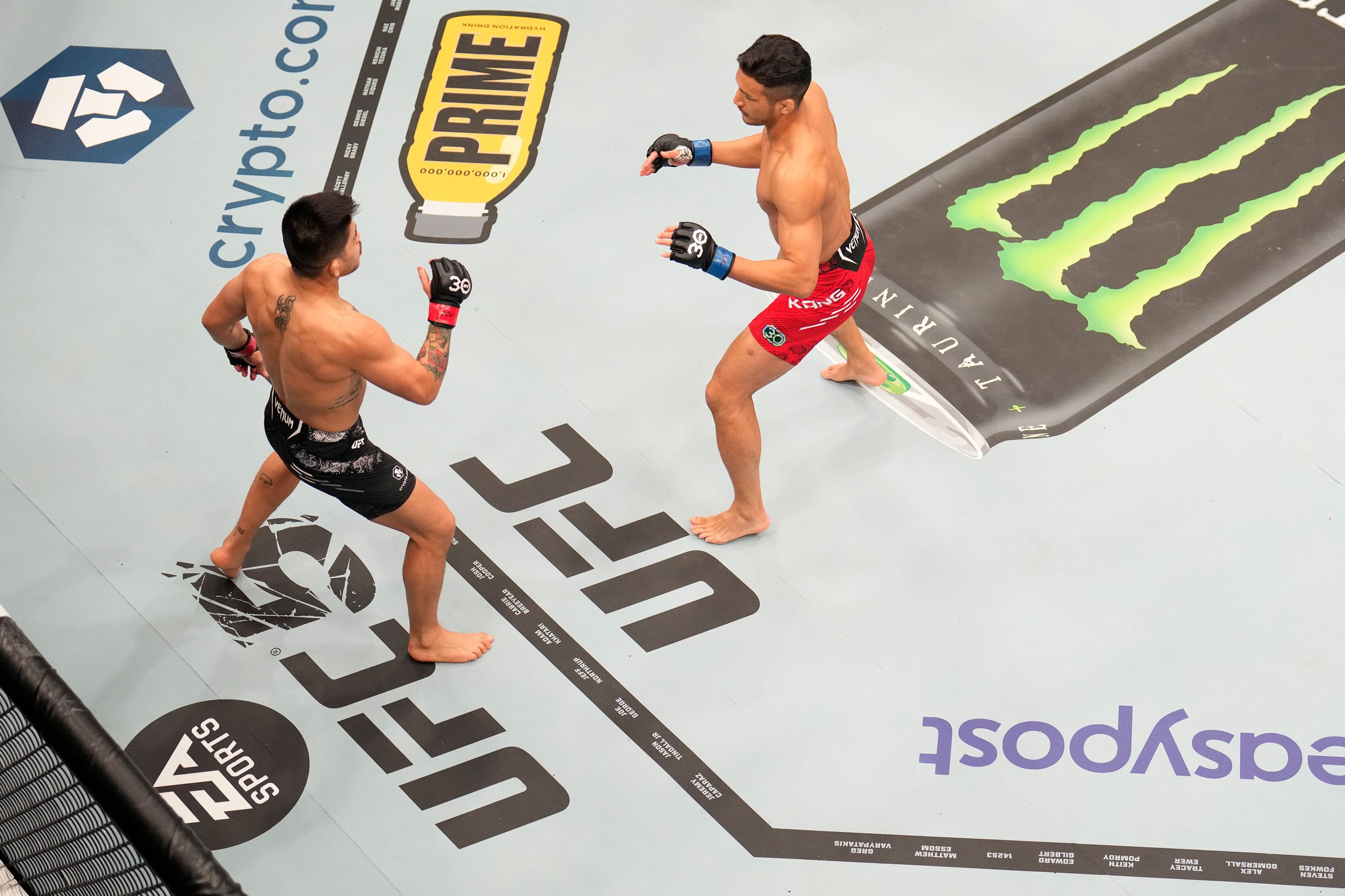 SOLD OUT: UFC 312: du Plessis vs Strickland 2 Name on Canvas