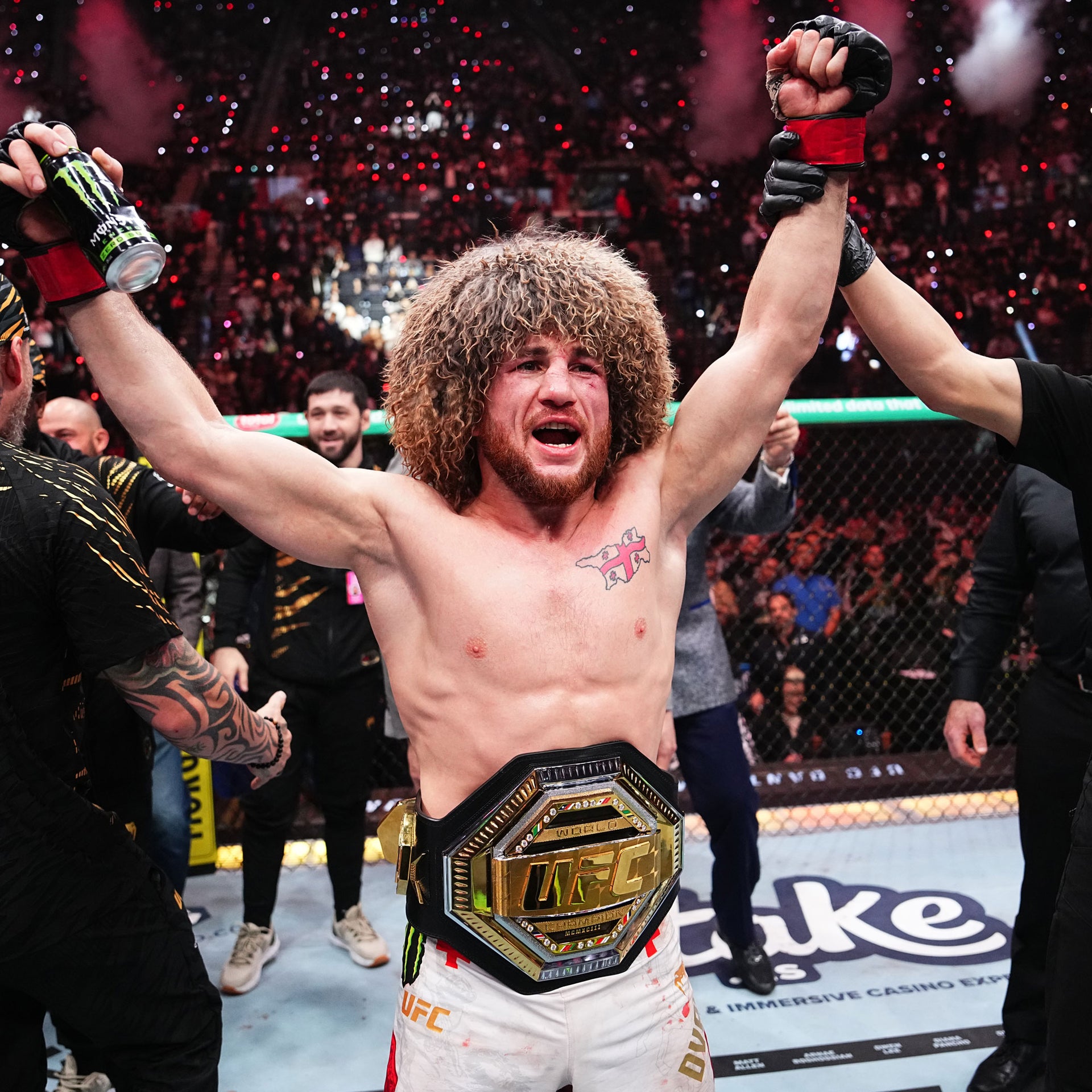 SOLD OUT: UFC 320: Ankalaev vs Pereira 2 Name on Canvas