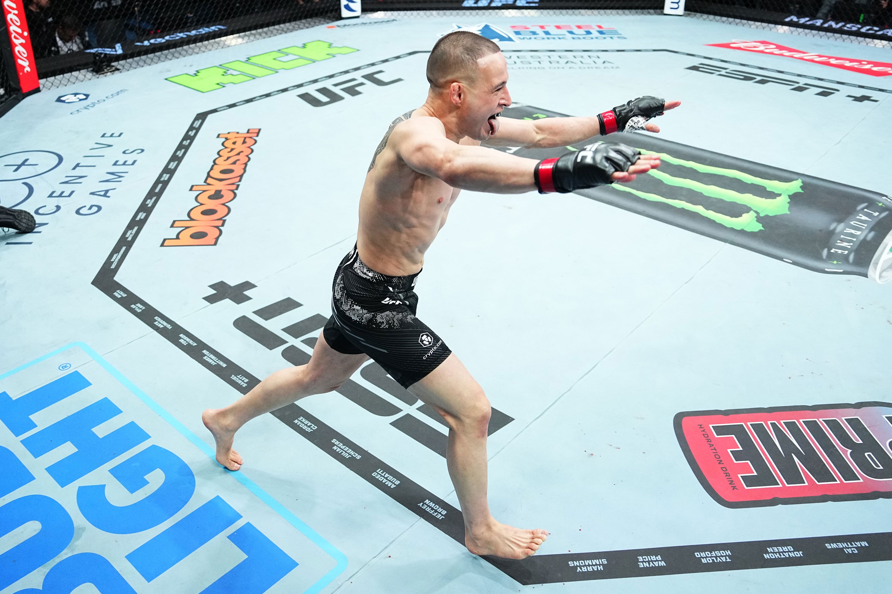UFC 317: Topuria vs Oliveira Name on Canvas