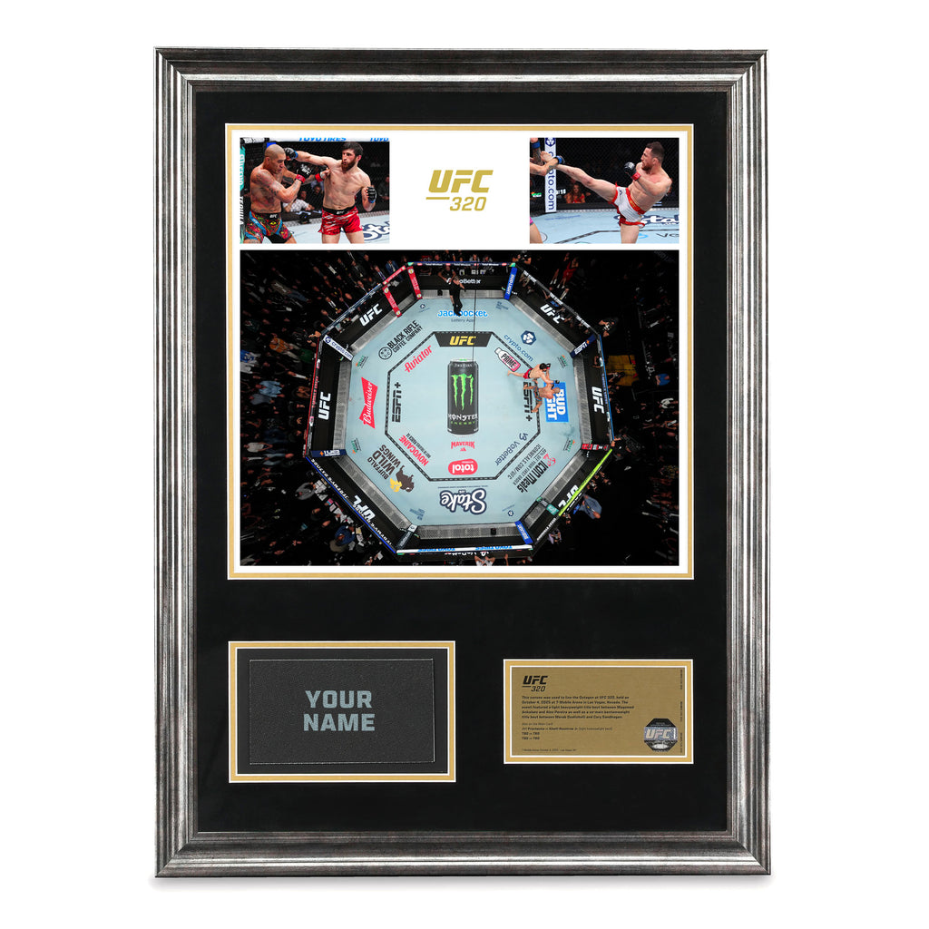 SOLD OUT: UFC 320: Ankalaev vs Pereira 2 Name on Canvas