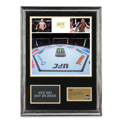 UFC 321: Aspinall vs Gane Event Name on Canvas