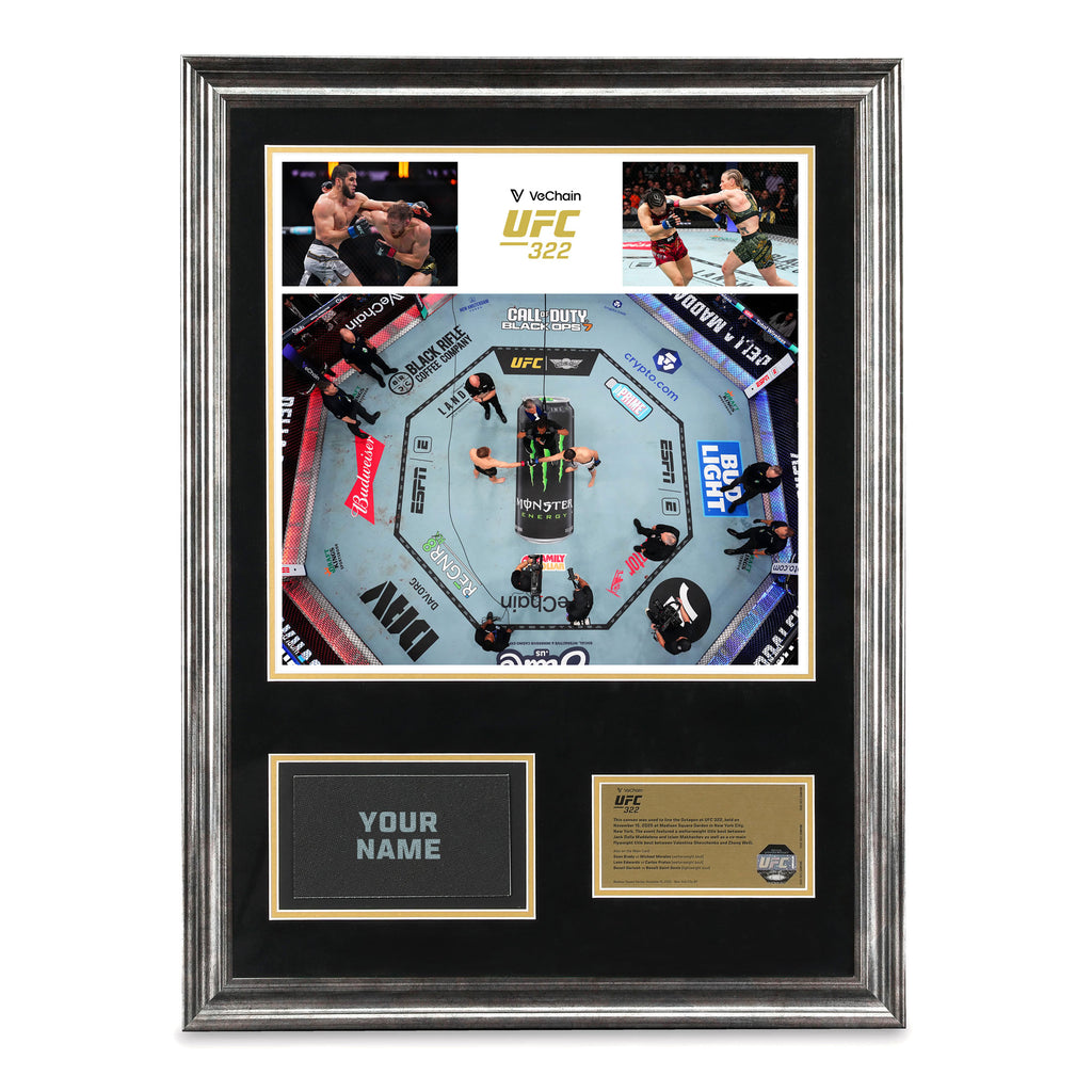 SOLD OUT: VeChain UFC 322: Della Maddalena vs Makhachev Name on Canvas