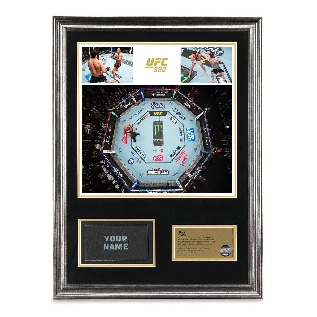 SOLD OUT: UFC 320: Ankalaev vs Pereira 2 Name on Canvas