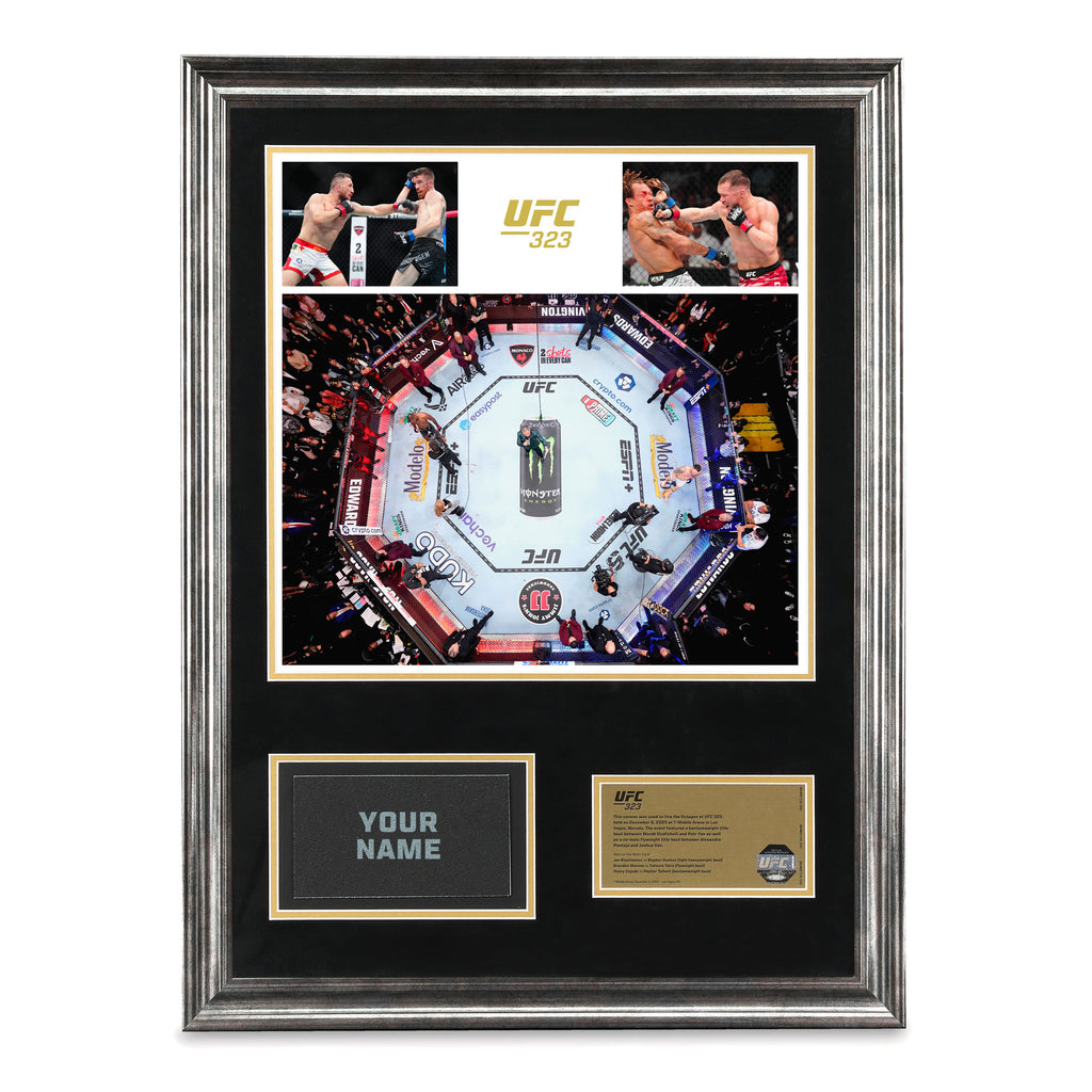 UFC 323: Dvalishvili vs Yan 2 Name on Canvas